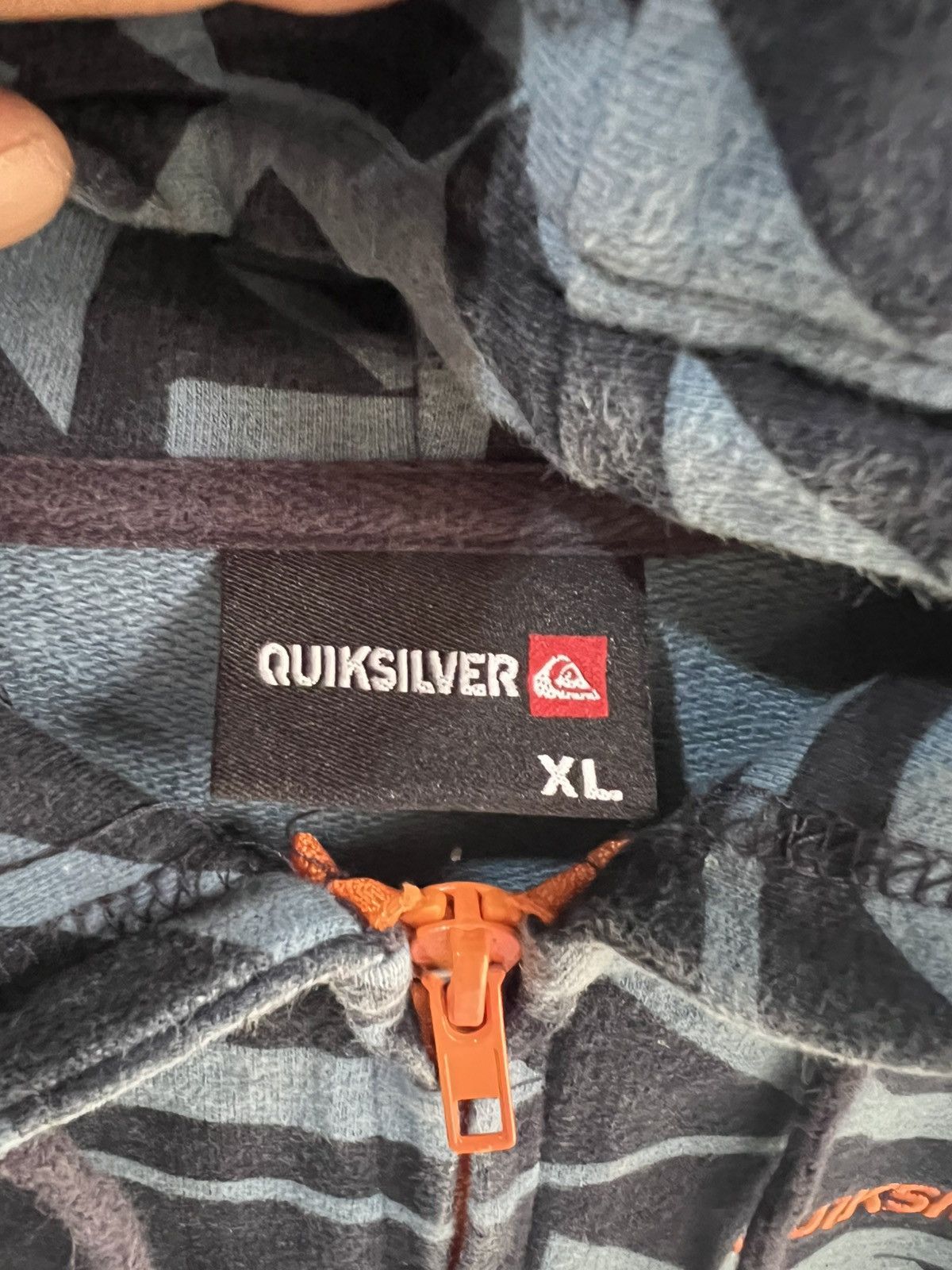 Quiksilver 🔥Quiksilver Fullprinted Zipper Hoodie Size US M / EU 48-50 / 2 - 11 Thumbnail
