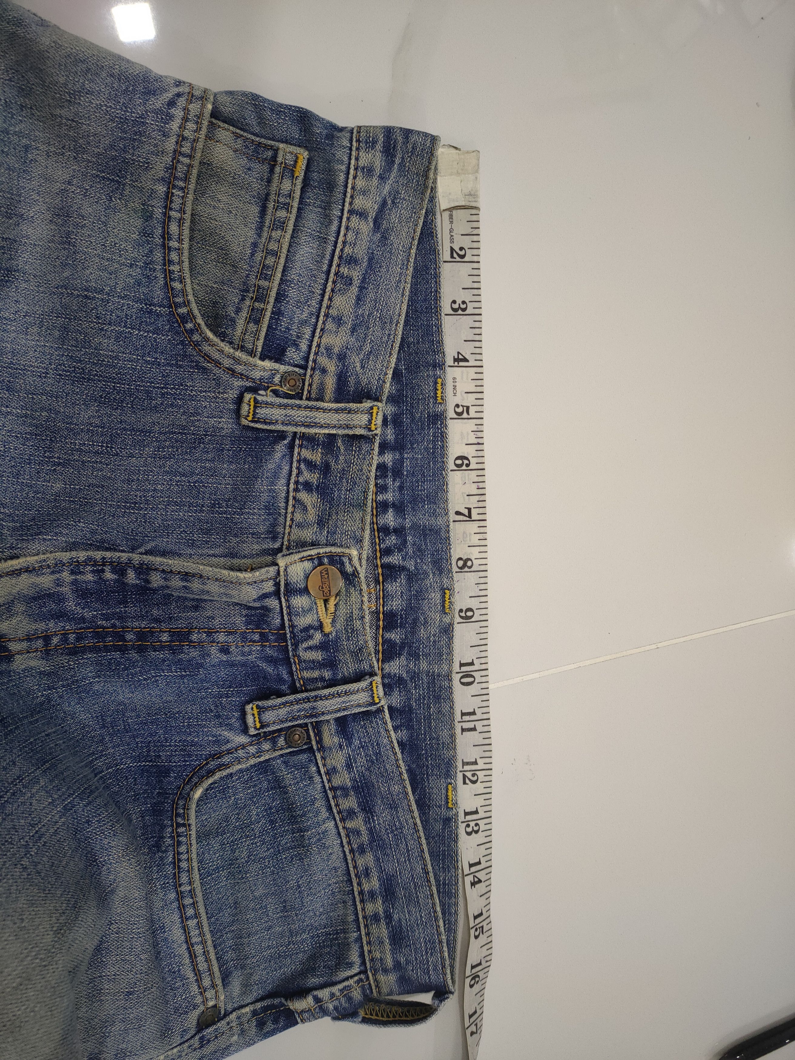 Jean VINTAGE JAPANESE BLUE DISTRESSED JEANS PANTS Size US 32 / EU 48 - 8 Thumbnail