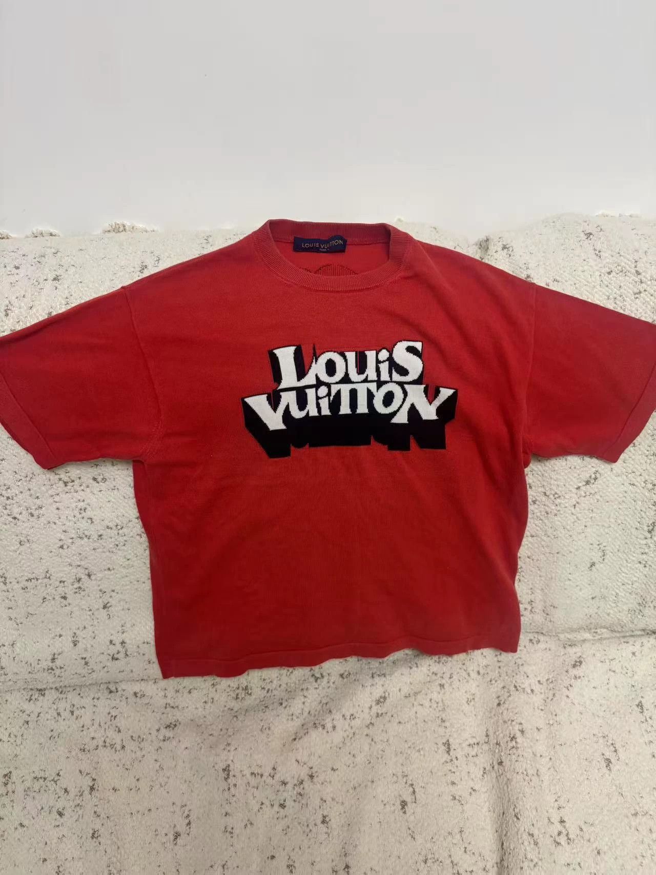 Louis Vuitton LV Short Sleeve Tee Size S Authentic Size S / US 4 / IT 40 - 1 Thumbnail