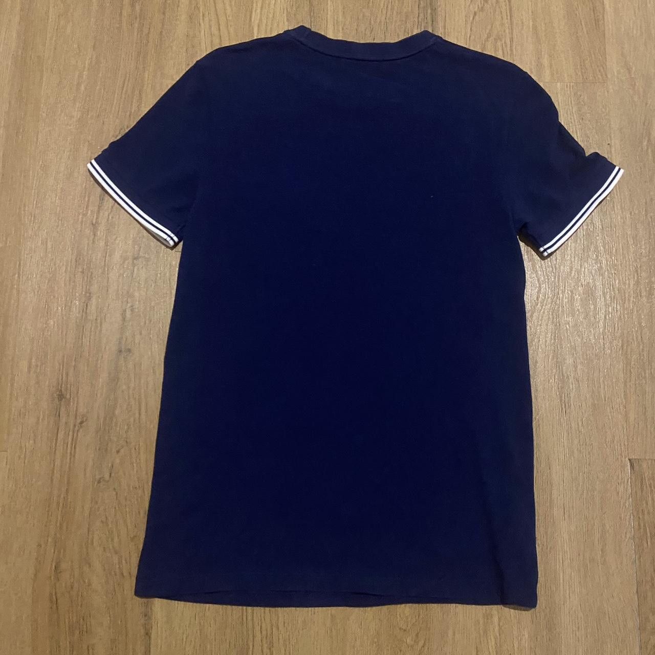 Fred Perry Navy Fred Perry Pocket T-shirt with white trim Size US S / EU 44-46 / 1 - 3 Thumbnail