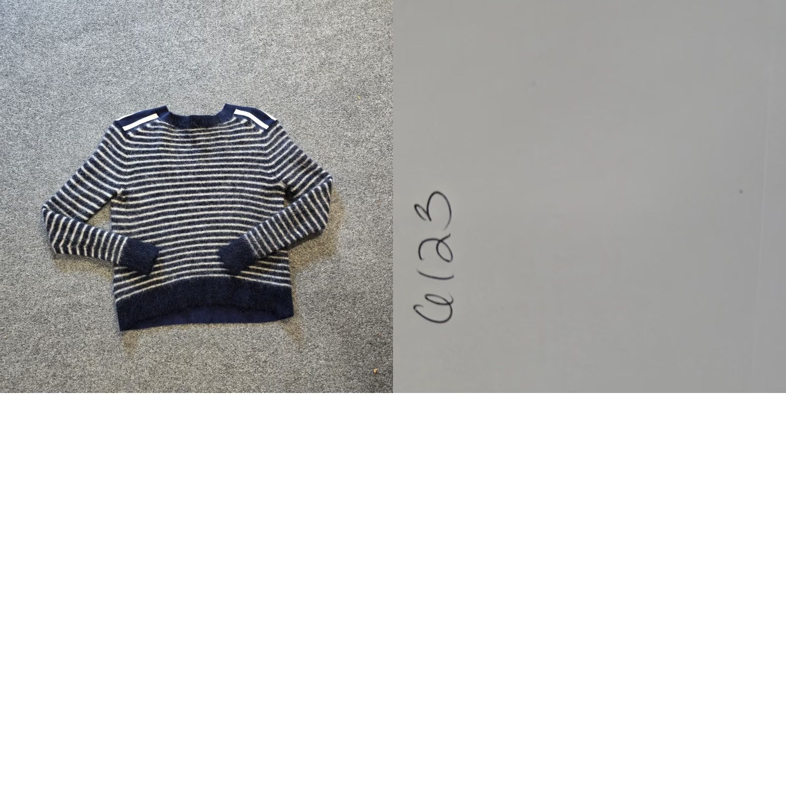 Madewell Madewell Sweater Women Size S Blue White Striped Mohair Back Casual Nautical Pullover Crew Neck Long Sleeve Knit Regular Size S / US 4 / IT 40 - 8 Thumbnail