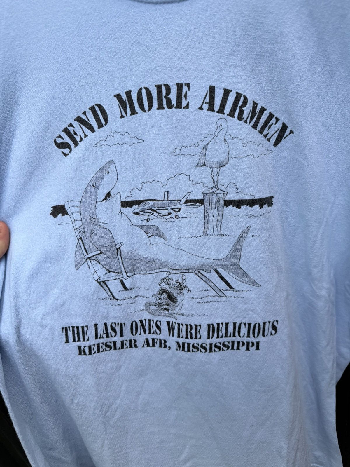 Vintage VTG Humor Airmen tee Size Medium Size US M / EU 48-50 / 2 - 2 Thumbnail