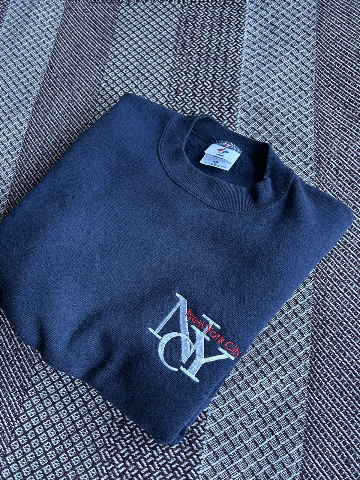 Vintage Vintage 90s Made In USA Sweatshirt Baggy Streetwear Style M Size US M / EU 48-50 / 2 - 8 Thumbnail