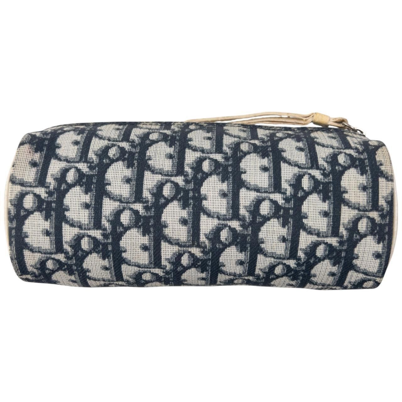 Dior Vintage Dior Monogram Mini Barrel Wrist Bag Size ONE SIZE - 2 Thumbnail
