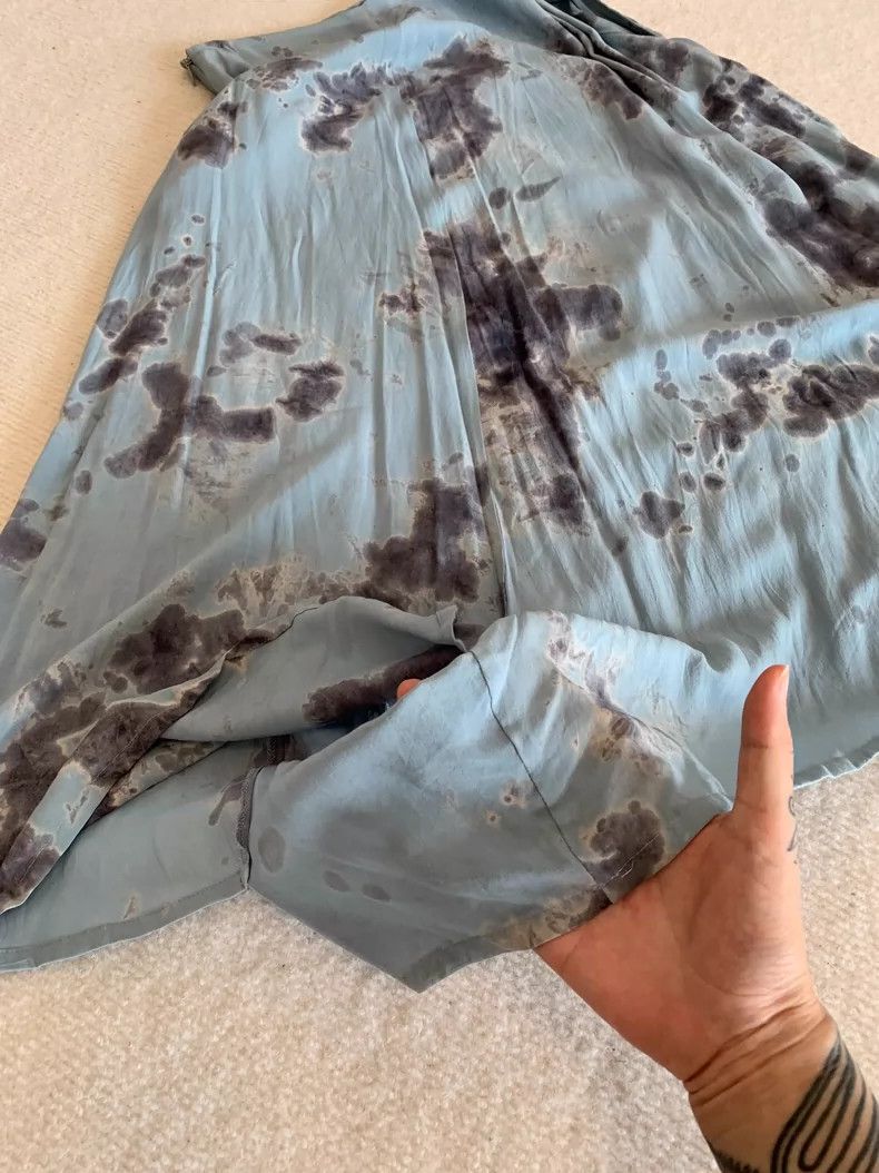 Yohji Yamamoto Yohji Yamamoto size 1 Tie-dye modeling trouser skirt 2506- Size 24" / US 00 / IT 34 - 4 Thumbnail