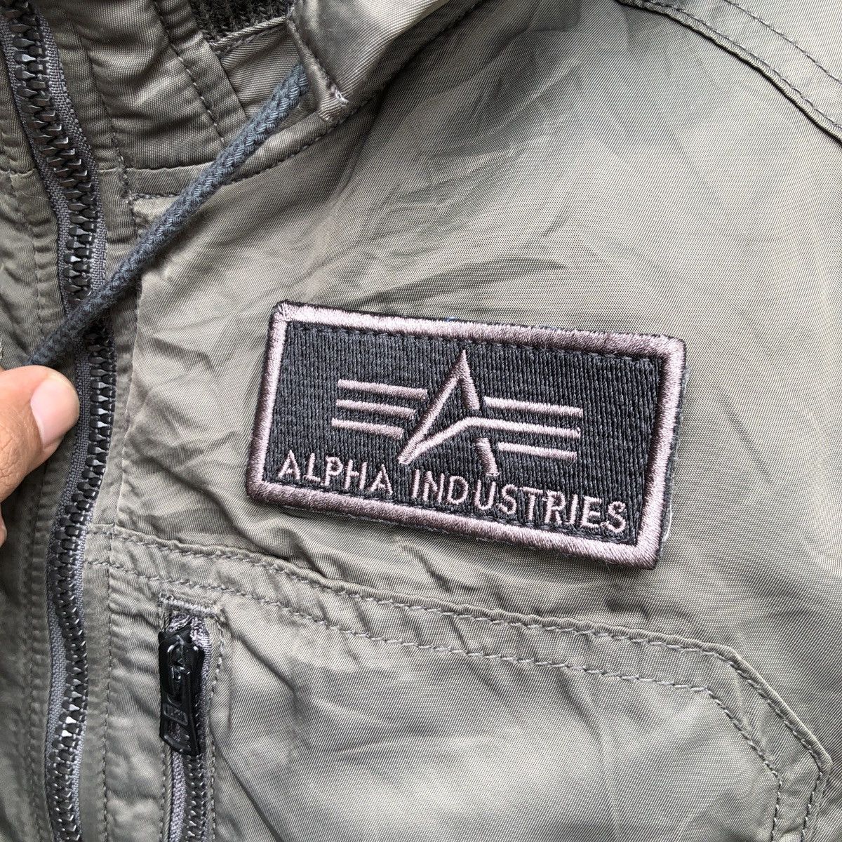 Alpha Industries ALPHA INDUSTRIES JACKET WITH HOODIE THERMOLITE Size US M / EU 48-50 / 2 - 4 Thumbnail