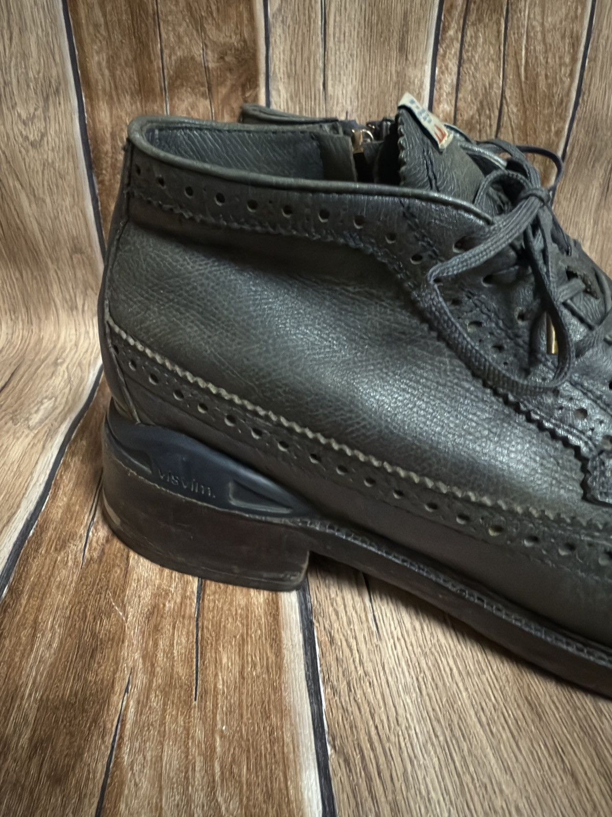 Visvim Aw10 🔥Patrician mid WT-Folk boots Size US 9.5 / EU 42-43 - 10 Thumbnail