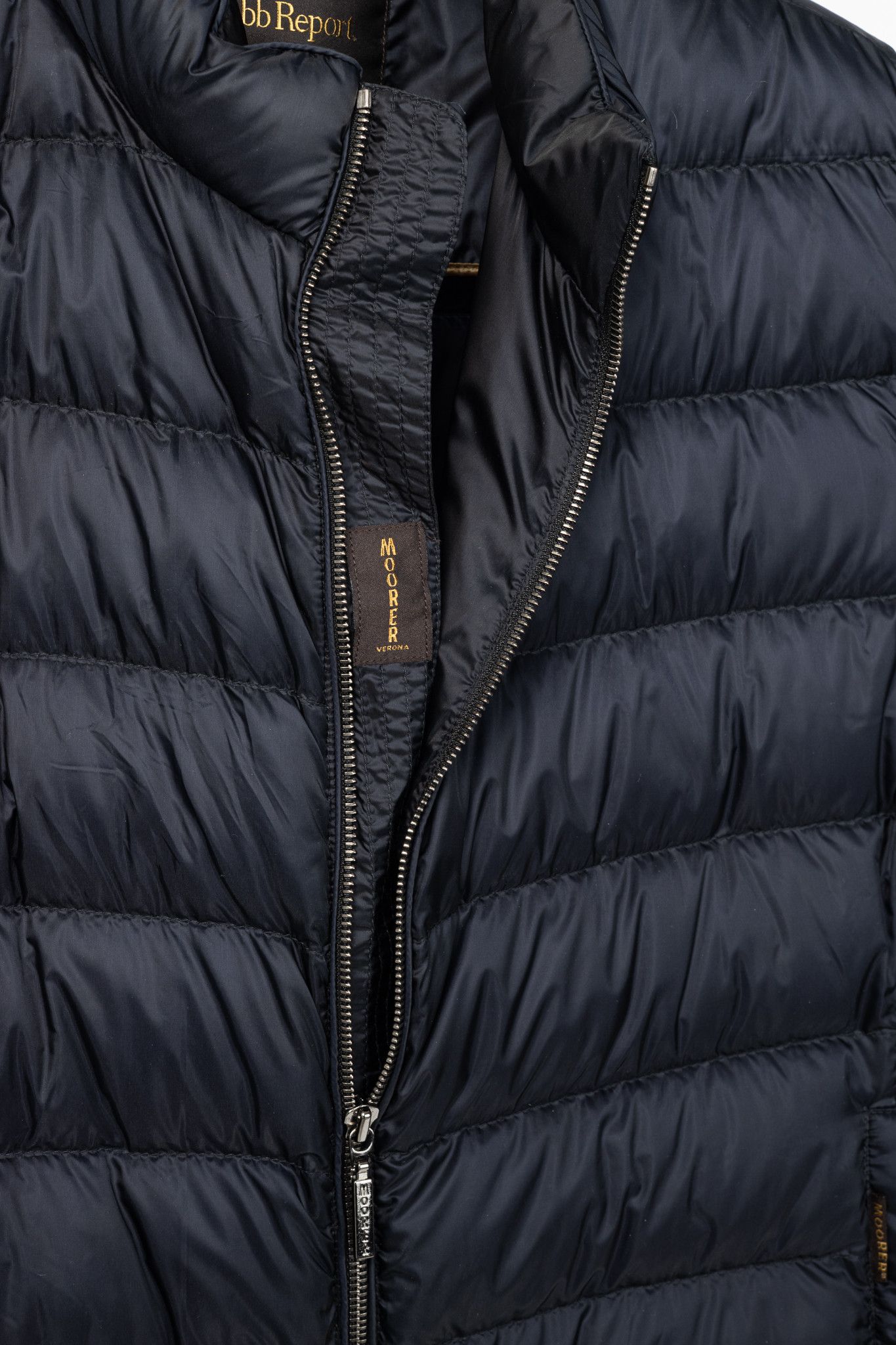 MooRER Moorer for Robb Report Navy Quilted Down Puffer Vest Size US XXL / EU 58 / 5 - 8 Thumbnail