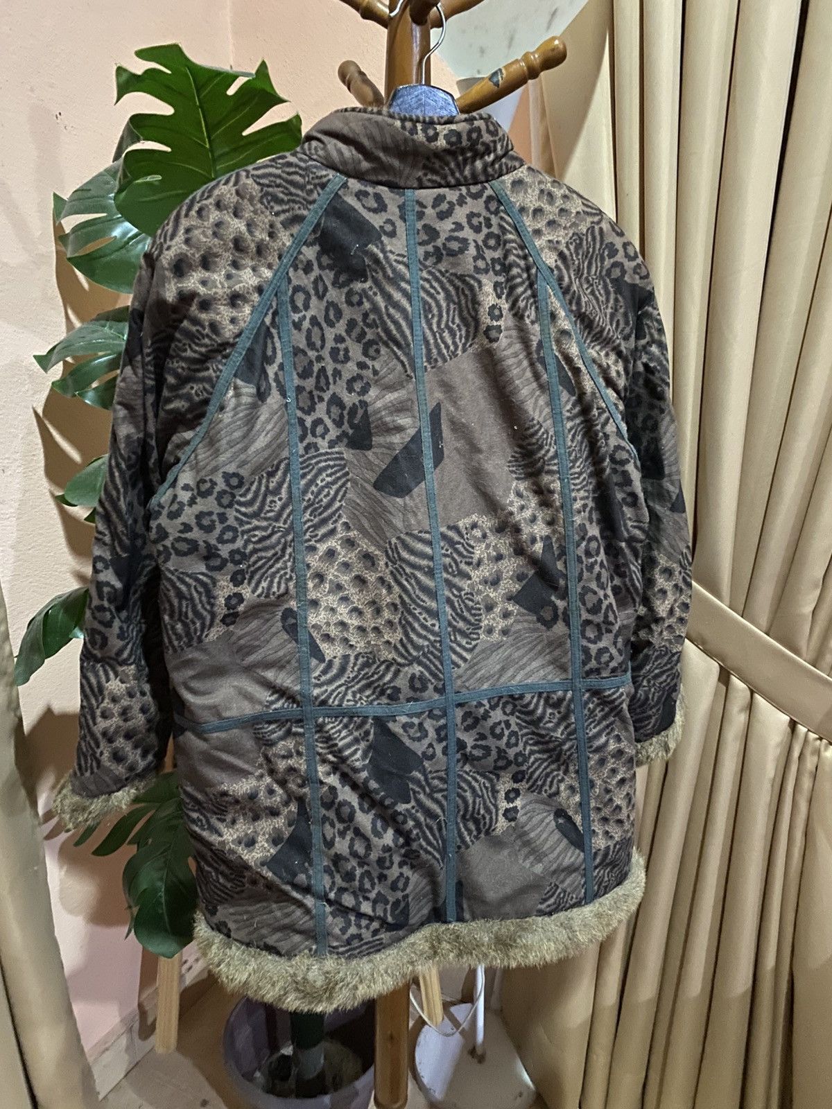 Chevalier VINTAGE CHEVALIER LEOPARD FUR LINING JACKET Size US M / EU 48-50 / 2 - 9 Thumbnail