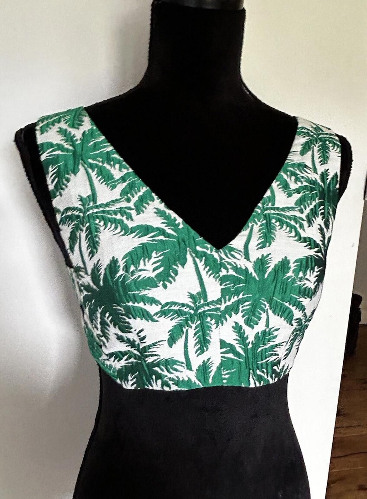 Topshop Topshop Crop Top Palm Tree Cut Out New - Size 10 (006) Size M / US 6-8 / IT 42-44 - 2 Thumbnail