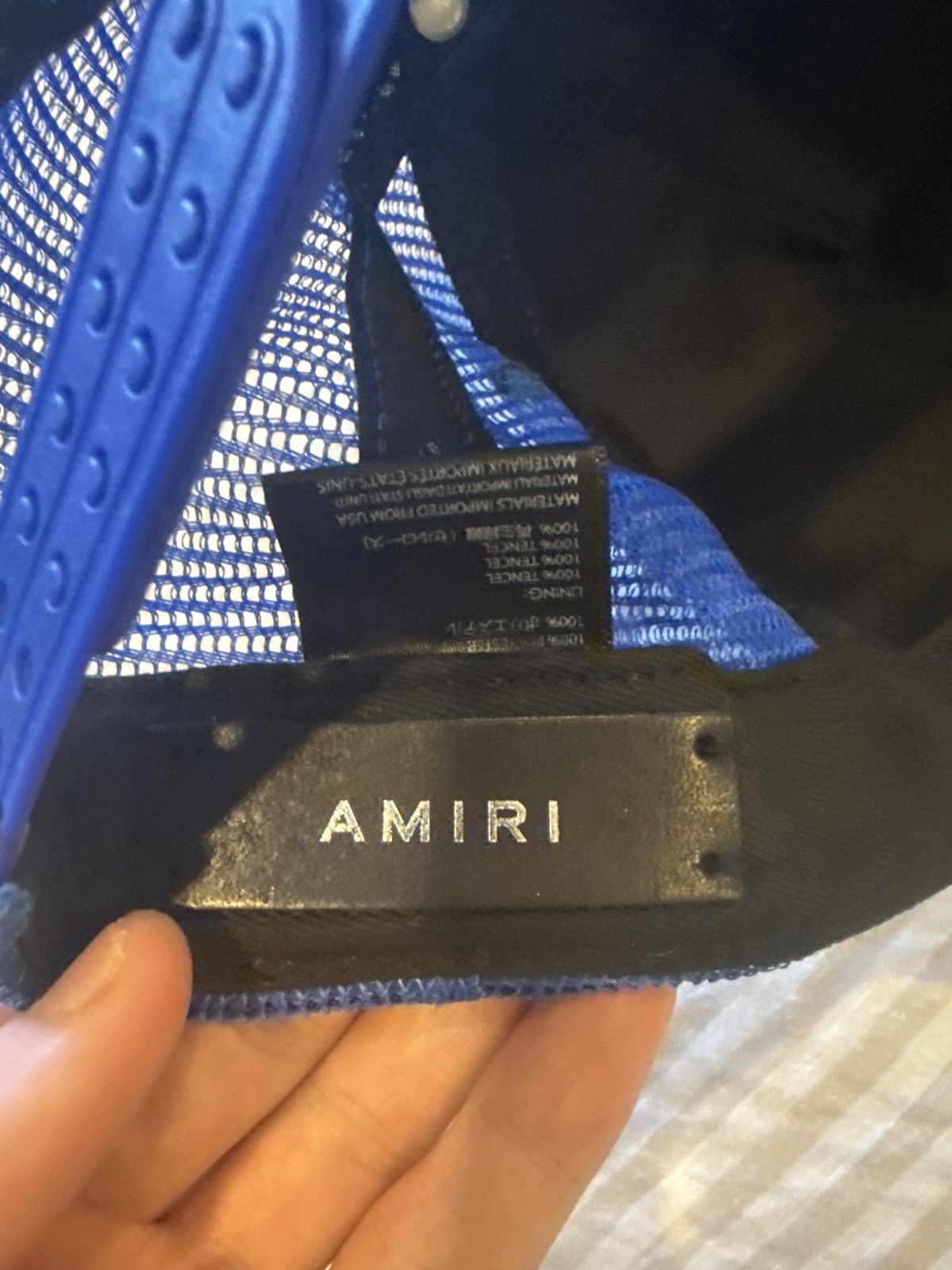 Amiri Mike Amiri Logo Hat Size ONE SIZE - 5 Thumbnail