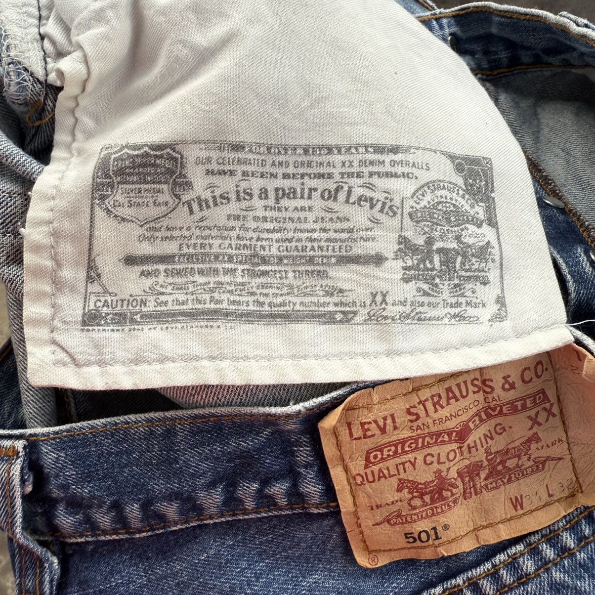 Jean × Levi's LEVI’S 501 FADED JEANS DENIM PANTS Size US 34 / EU 50 - 13 Thumbnail