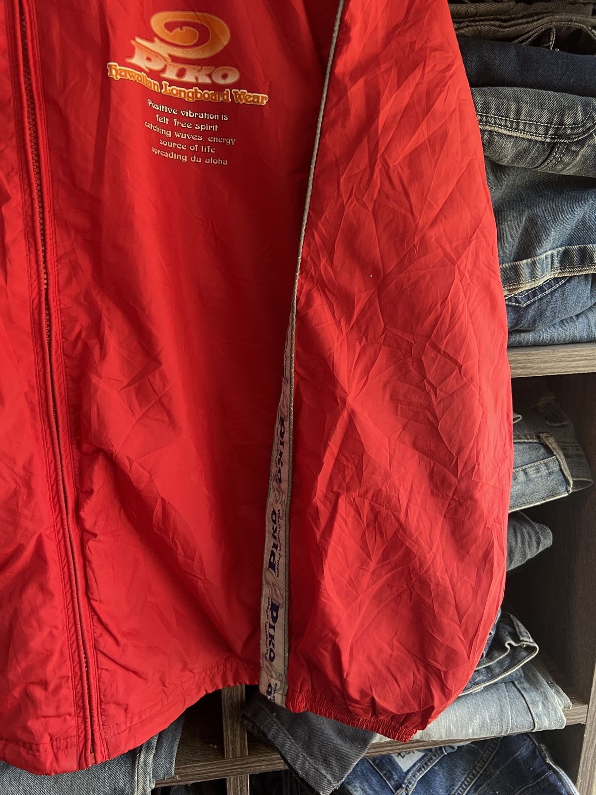 Other 🔥Piko Hawaiian Sidestripe Zipper Jacket Hoodie Size US L / EU 52-54 / 3 - 9 Thumbnail