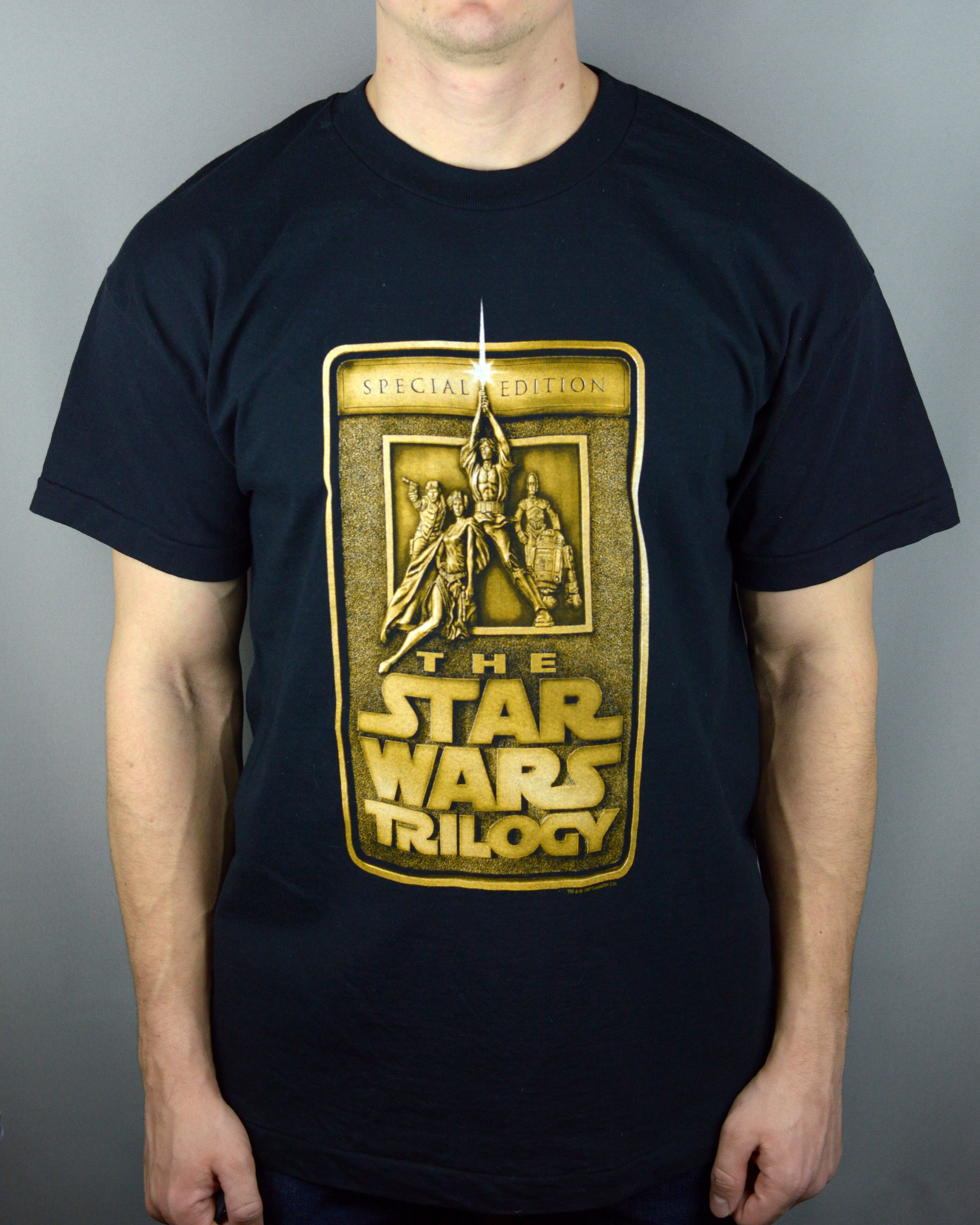 Star Wars × Vintage Vintage 1997 Star Wars Trilogy t shirt Size US L / EU 52-54 / 3 - 2 Thumbnail