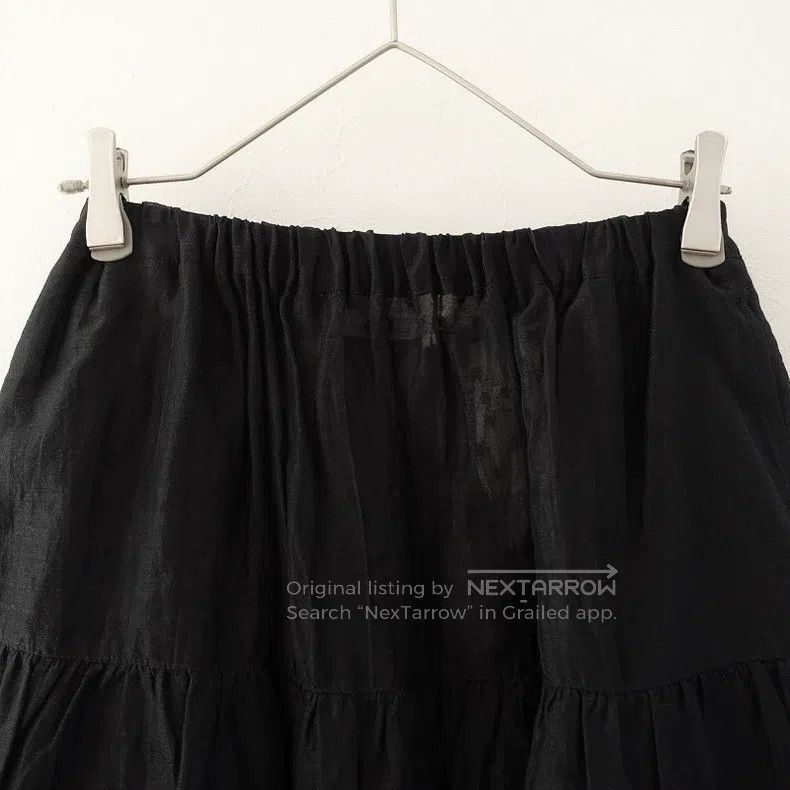Comme des Garcons Comme Des Garcons size S Black polka dot tulle skirt, loos Size 24" / US 00 / IT 34 - 3 Thumbnail