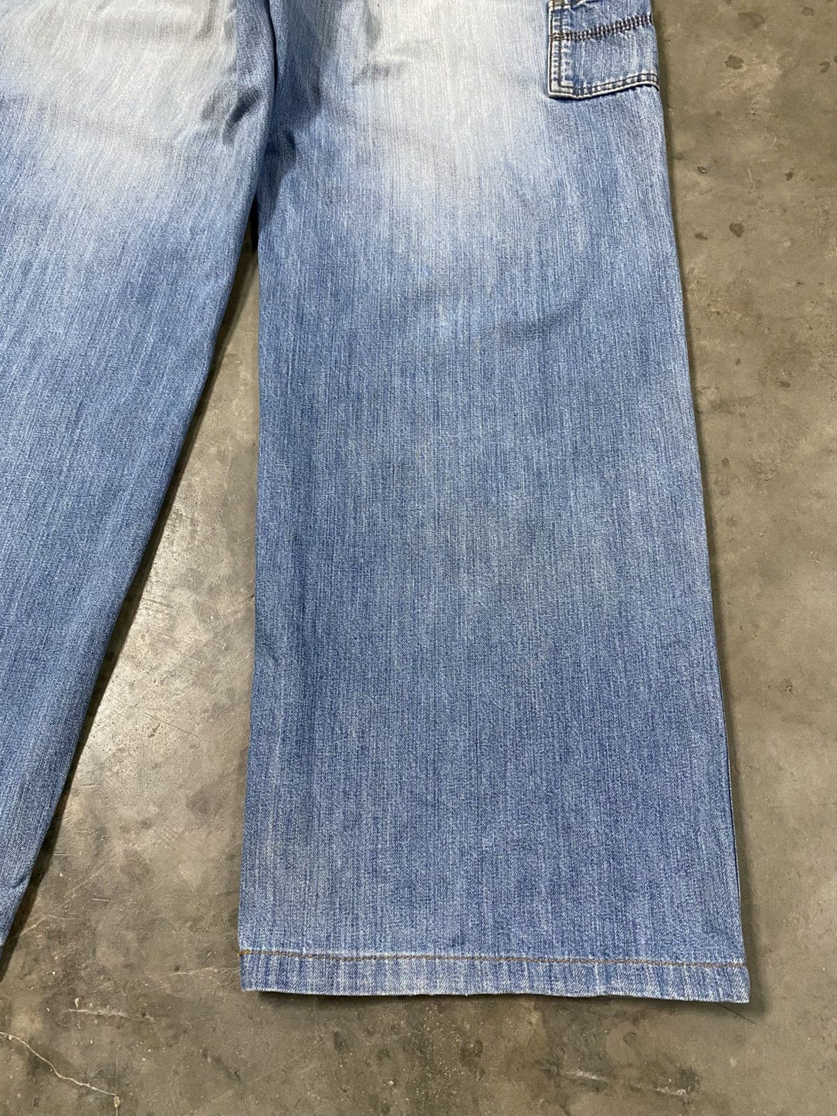 Eddie Bauer × JNCO × Vintage Vintage 90s Eddie Bauer Baggy Jeans p192 Size US 33 - 4 Thumbnail