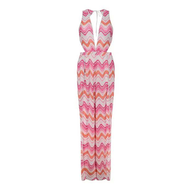 Missoni o1g2r1mq1124 Jumpsuit in Multicolor Size 28" / US 6 / IT 42 - 1 Thumbnail