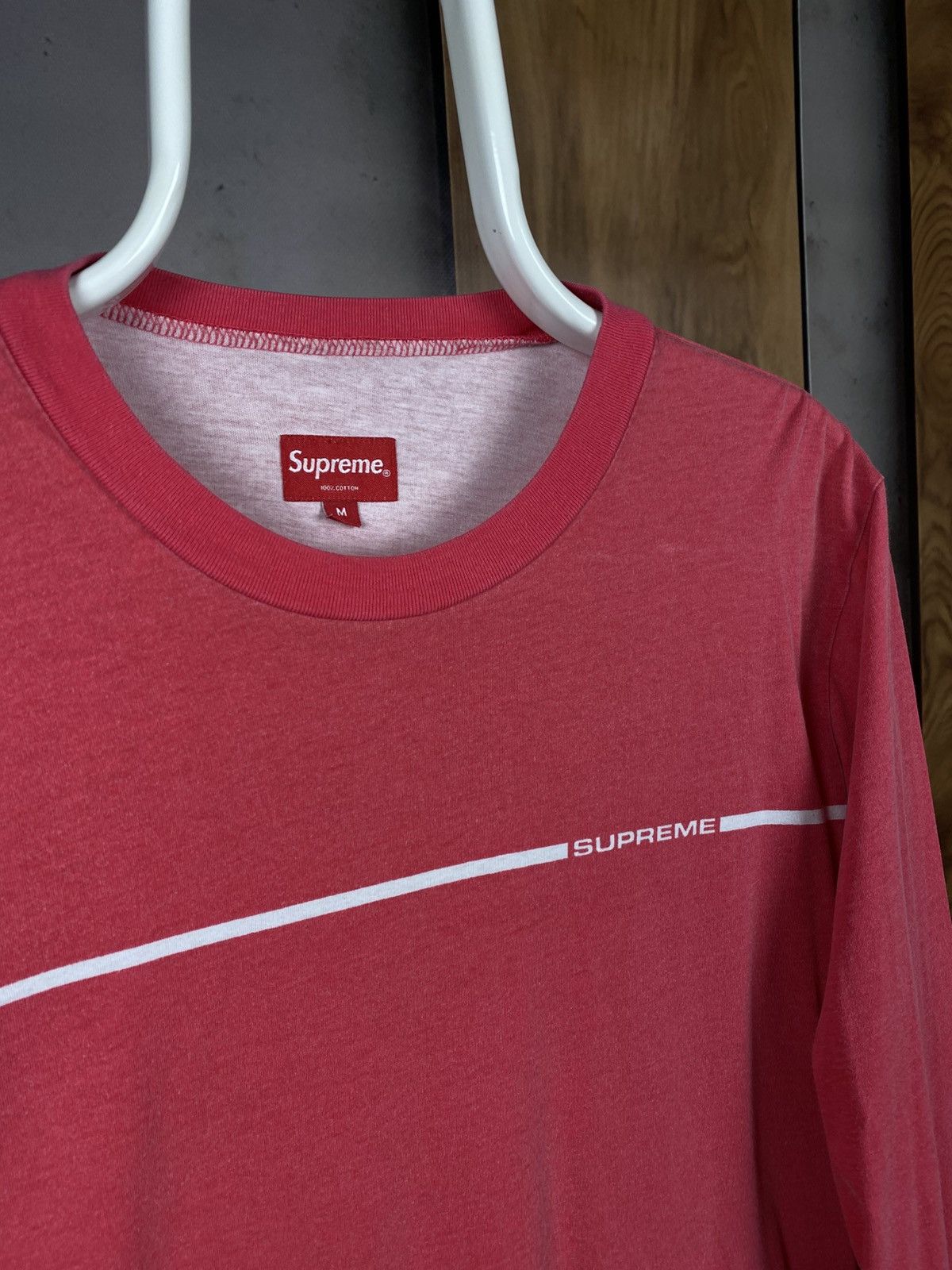 Supreme 💋Sweatshirt Long Sleeve Supreme Iridescent Material Cotton💋 Size US M / EU 48-50 / 2 - 2 Thumbnail