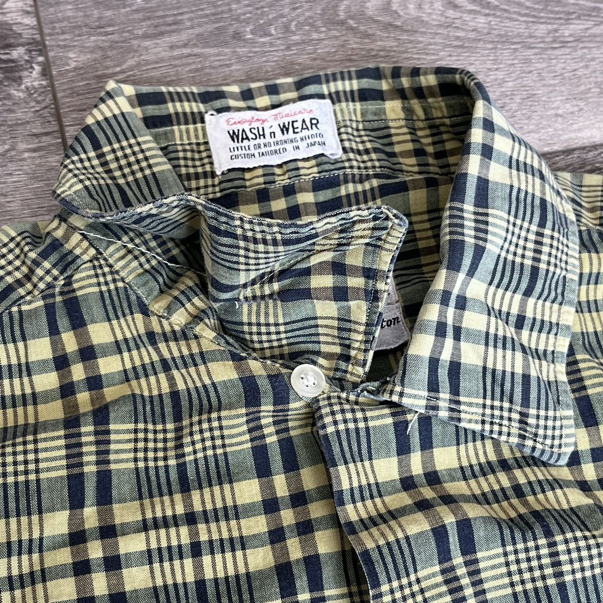 Japanese Brand × Vintage Vintage 60s Park Lane Wash and Wear Japanese Button Up Shirt Size US L / EU 52-54 / 3 - 4 Thumbnail