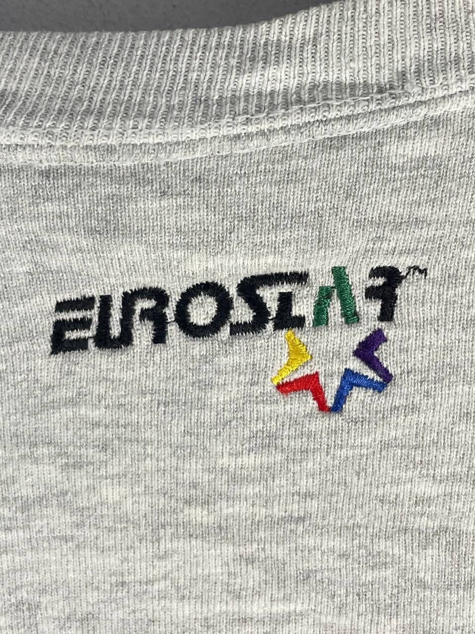 Other Vintage 90s eurostar minimalist sweatshirt jumper XL Size US XL / EU 56 / 4 - 5 Thumbnail
