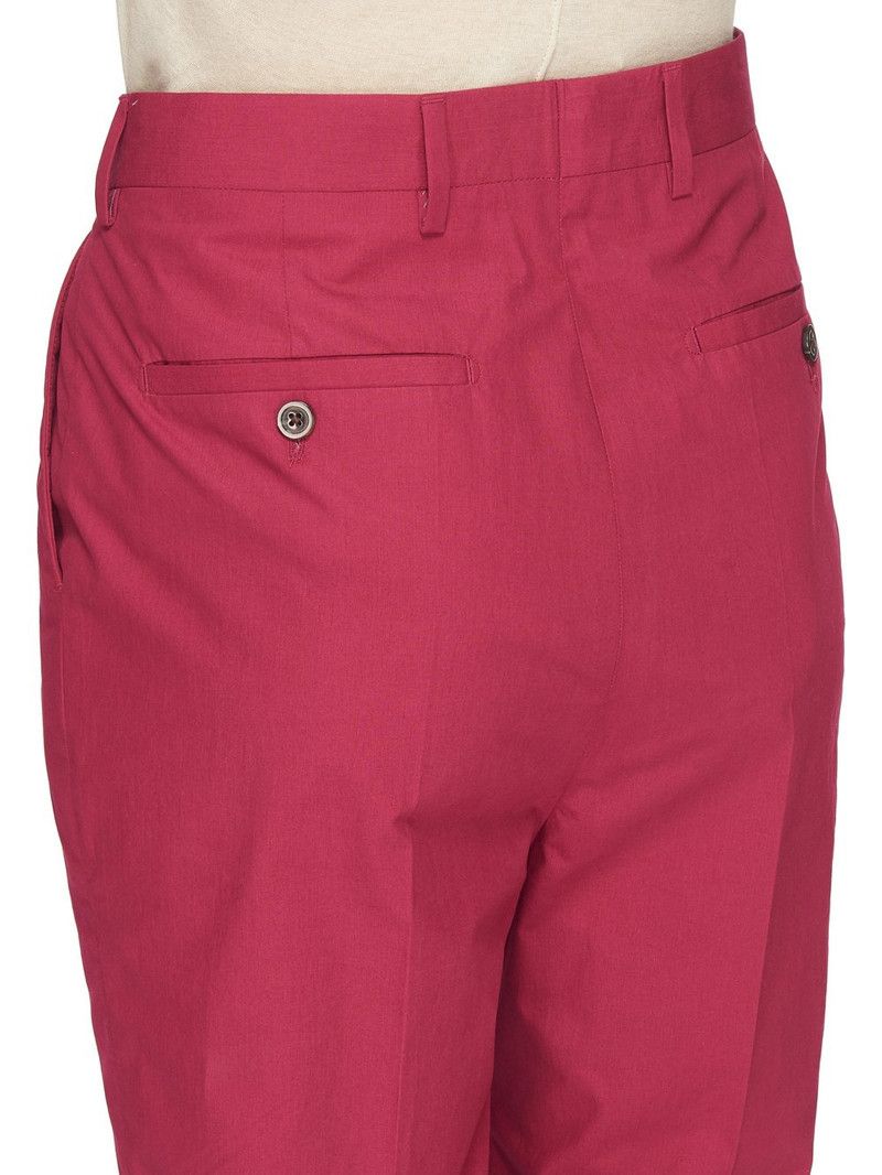Rick Owens o1y0126 Casual Pant in Magenta Size 28" / US 6 / IT 42 - 5 Thumbnail