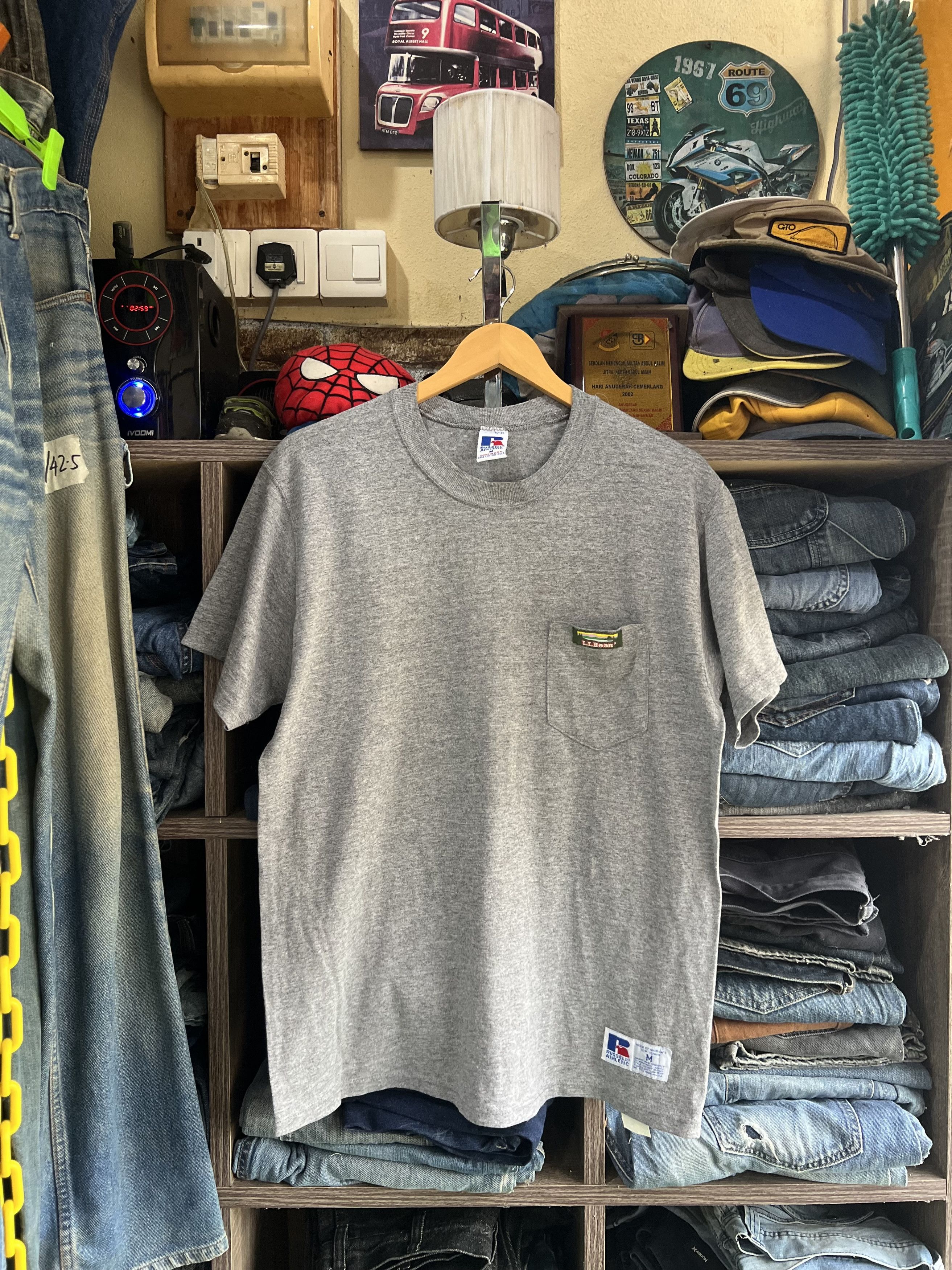 Russell Athletic 🔥Rare Collabs Russell Athletic x LL Bean Single Pocket Tee Size US M / EU 48-50 / 2 - 14 Thumbnail