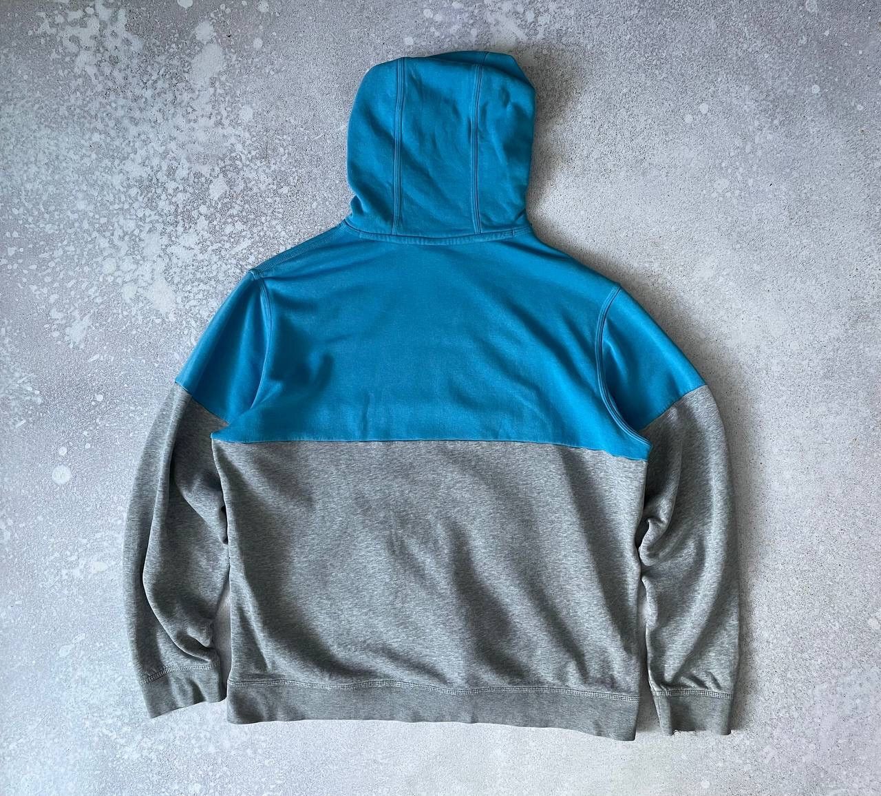 Nike × Vintage Vintage Nike Hoodie Big Central Graphic Logo Y2K Rare Item Size US XL / EU 56 / 4 - 3 Thumbnail