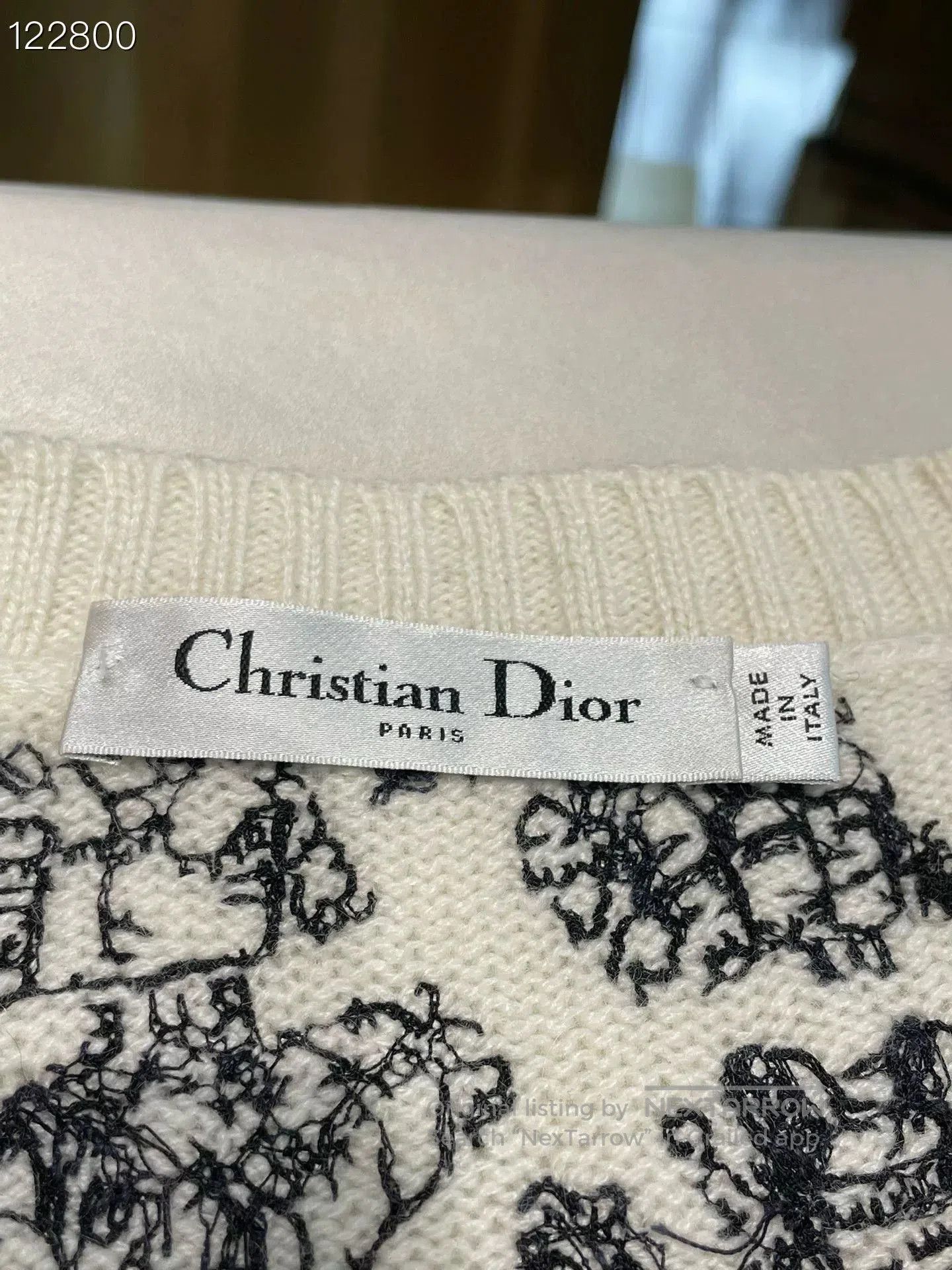 Dior Dior Paris Map Cashmere Knit Sweater. Size S / US 4 / IT 40 - 3 Thumbnail