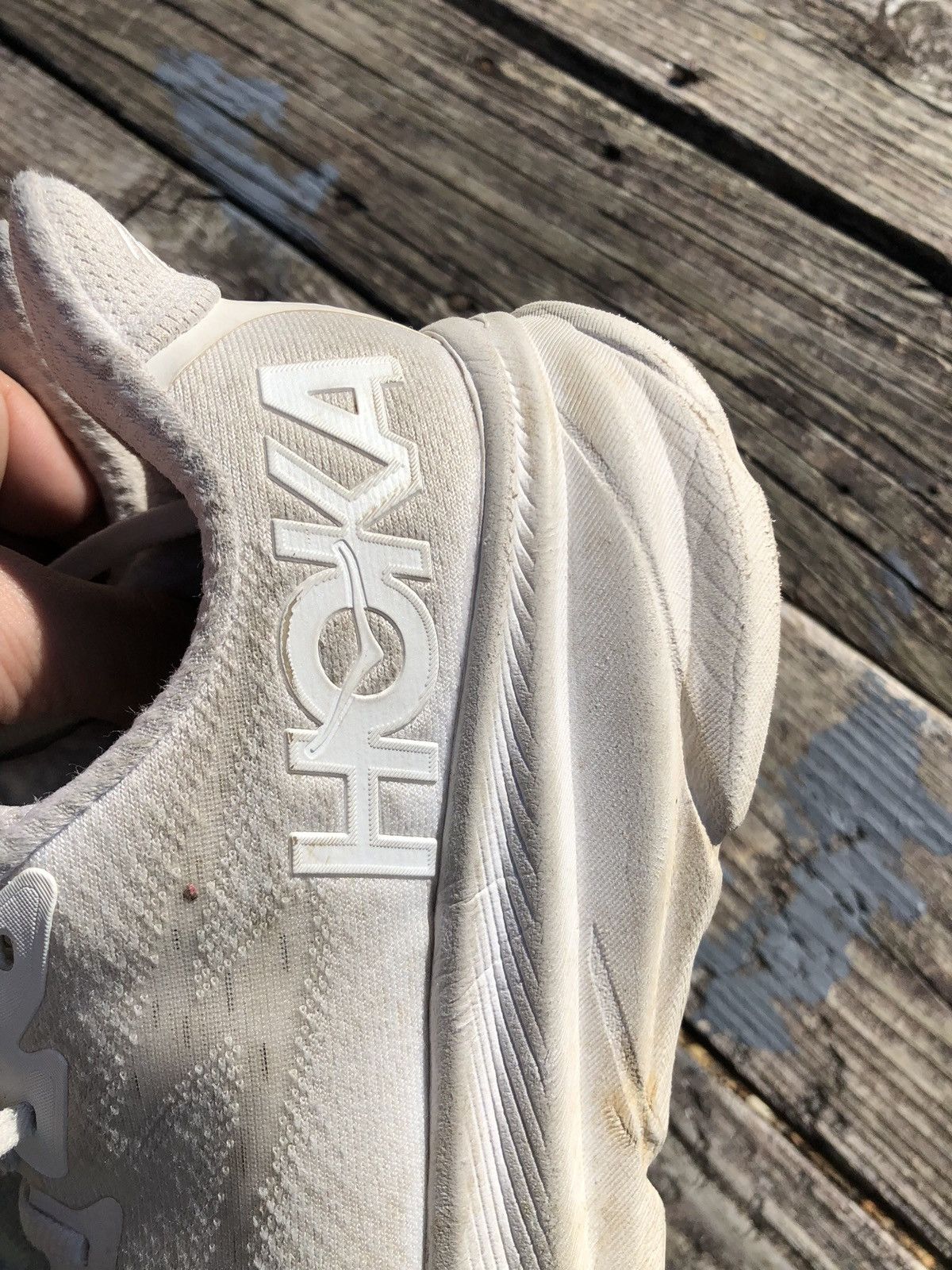 Hoka Hoka Clifton 9 1127896WWH Size US 8 / IT 38 - 8 Thumbnail