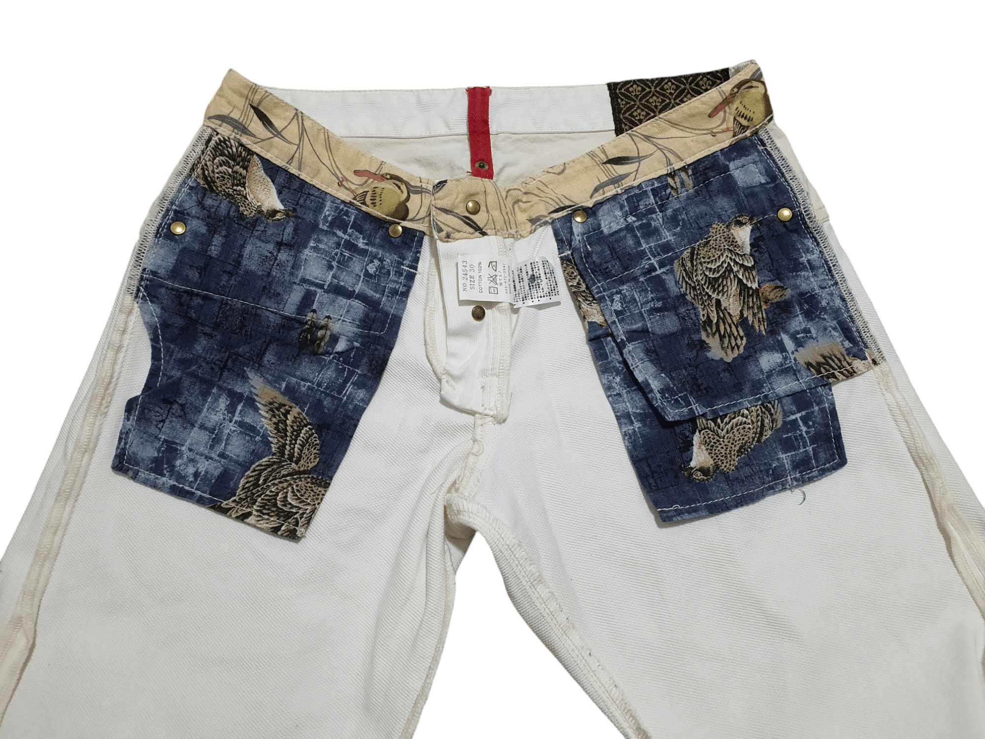 Eternal × Japanese Brand ETERNAL SUKAJAN 31/40.5 WHITE JEANS Size US 31 - 4 Thumbnail