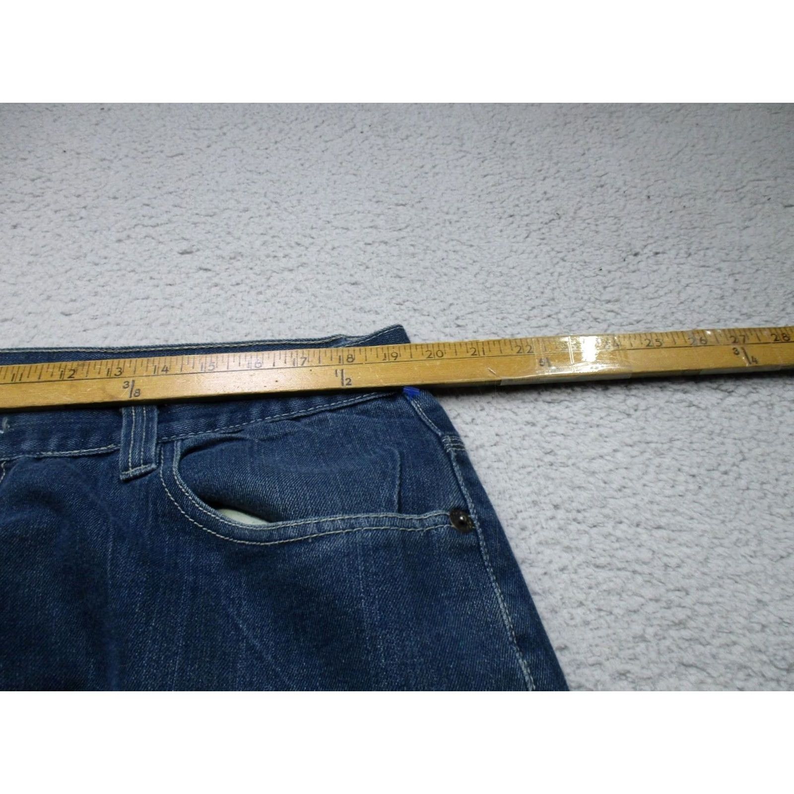 Coogi Coogi Jeans Mens 42x32 Blue Relaxed Straight Denim Embroidered Back C Pockets Size US 42 / EU 58 - 4 Thumbnail