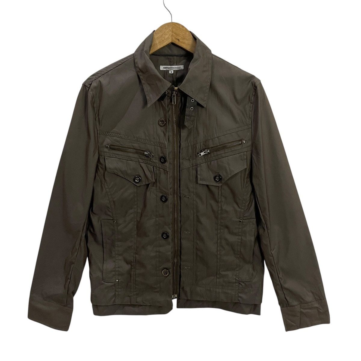 Vintage Sematic Design Sediotinaries Jacket
