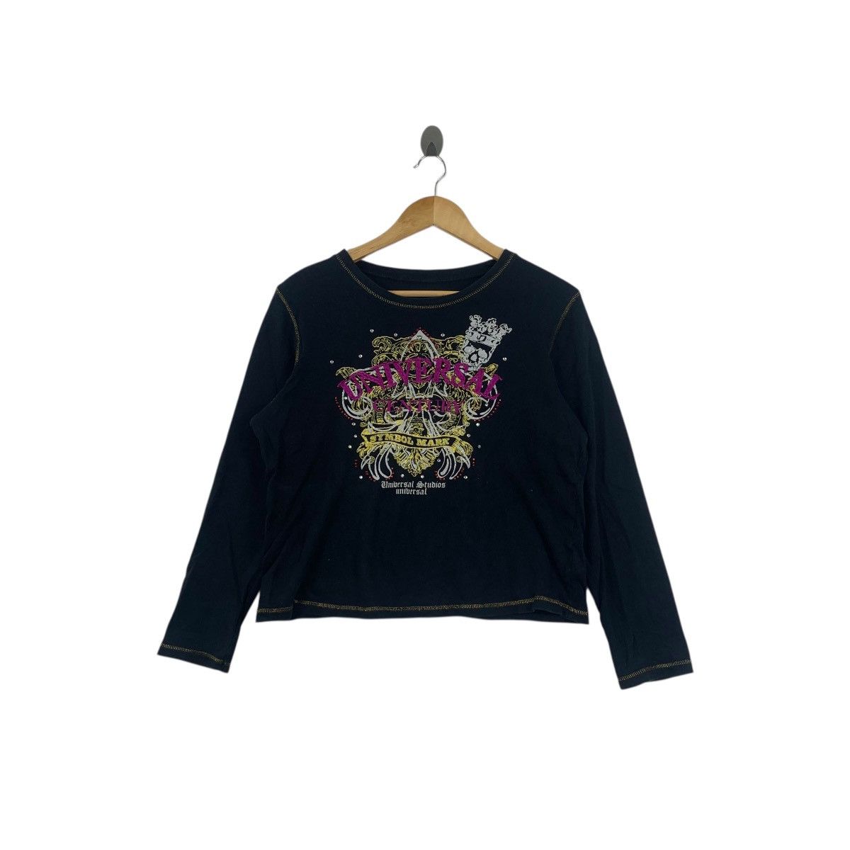 Universal Studios UNIVERSAL STUDIO JAPAN Century Rhinestone Tee Shirt Top Size S / US 4 / IT 40 - 1 Thumbnail