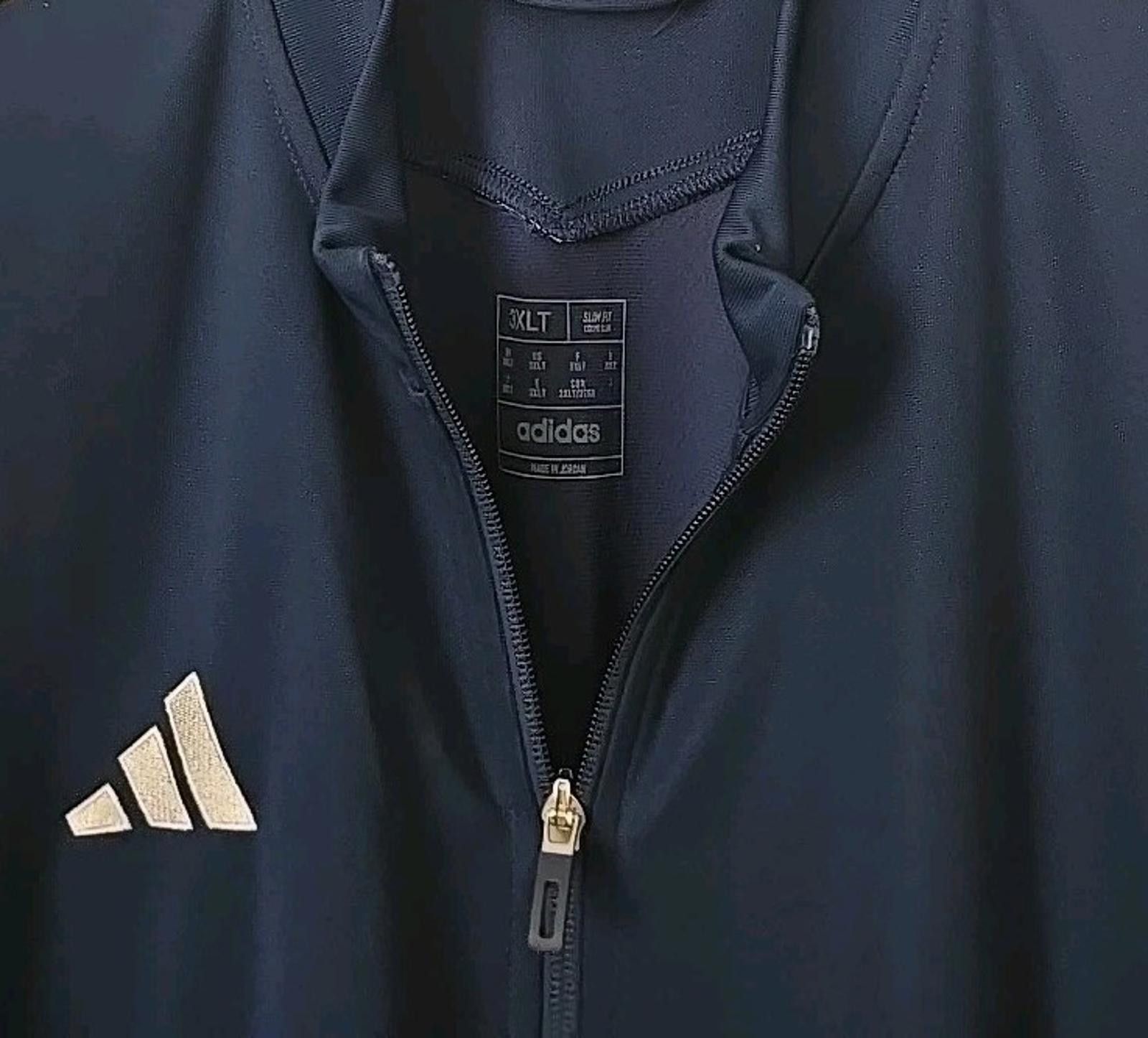 Adidas Adidas Tiro 23 Track Jacket Men’s 3XLT Full Zip AEROREADY Size US XXL / EU 58 / 5 - 6 Thumbnail