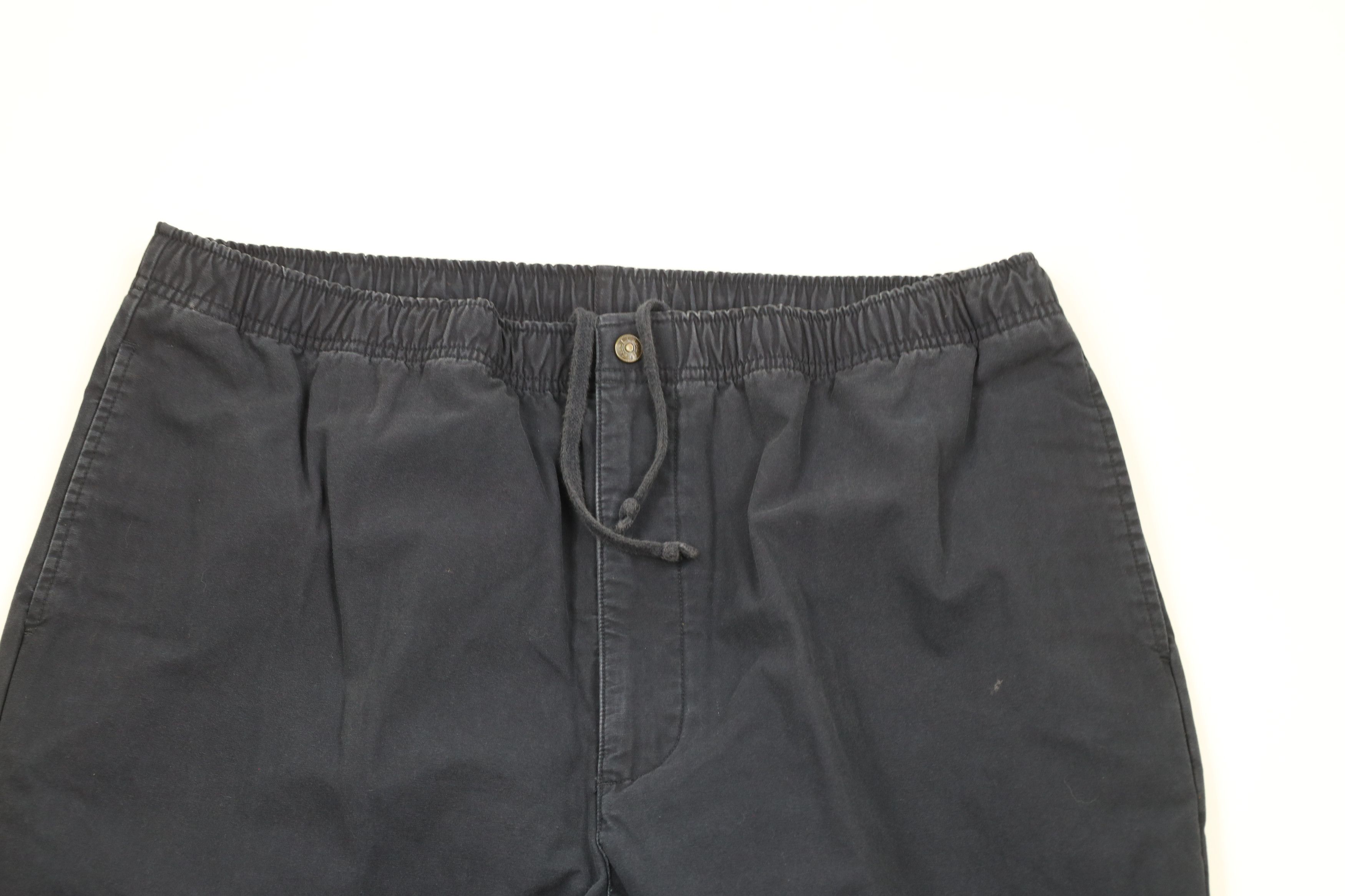 L.L. Bean × Vintage Vintage 90s LL Bean Lined Relaxed Fit Pants Navy Blue Size US 36 / EU 52 - 2 Thumbnail