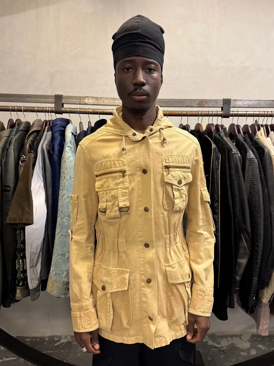 Dolce & Gabbana AW2003 Dolce & Gabbana Multi Pocket Cargo Beige Jacket Size US S / EU 44-46 / 1 - 2 Thumbnail