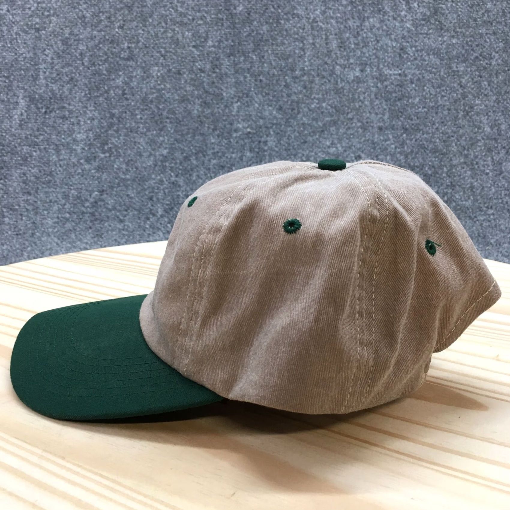 Vintage Outdoor Cap Planet Hockey Baseball Hat Men Brown OS Adjustable Embroidered Logo Size ONE SIZE - 4 Thumbnail