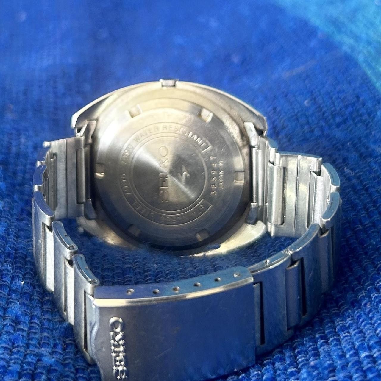 Seiko Seiko Automatic Blue Dial Watch Size 42 - 4 Thumbnail
