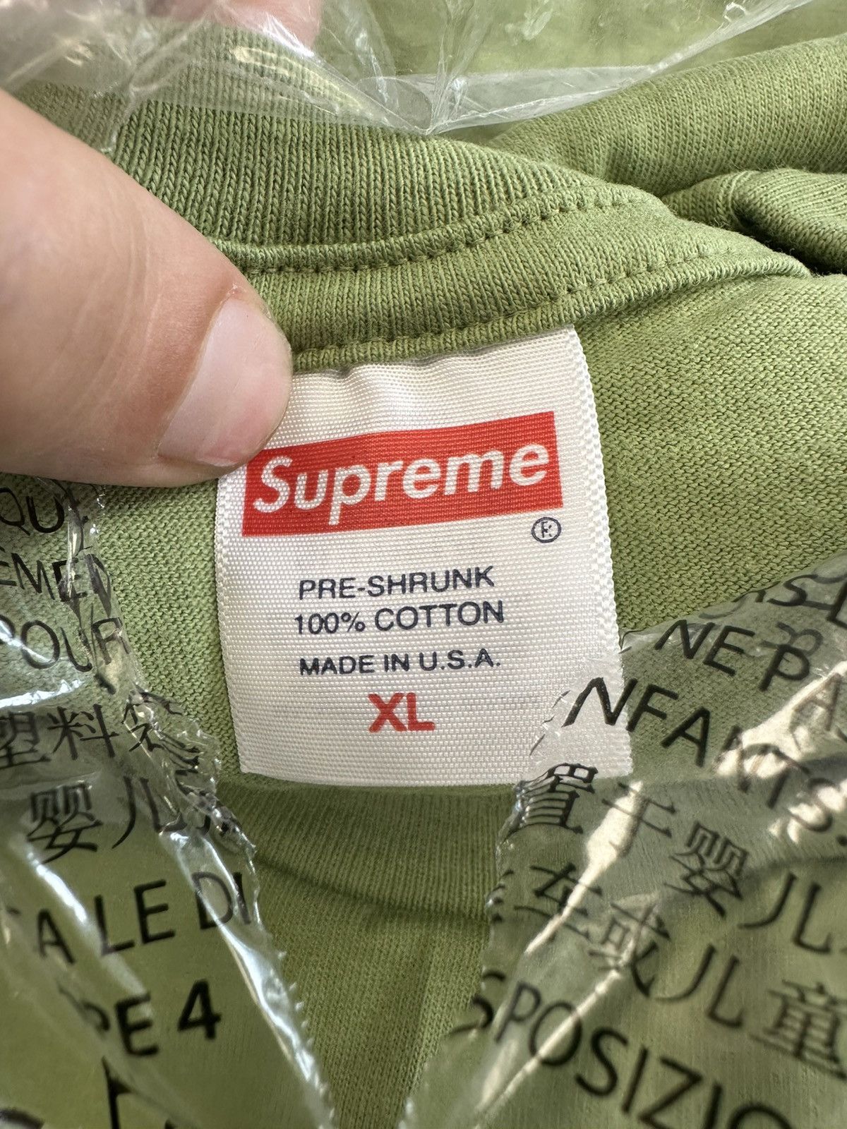 Supreme Supreme Futura Box Logo Shirt Beige Size US XL / EU 56 / 4 - 2 Thumbnail
