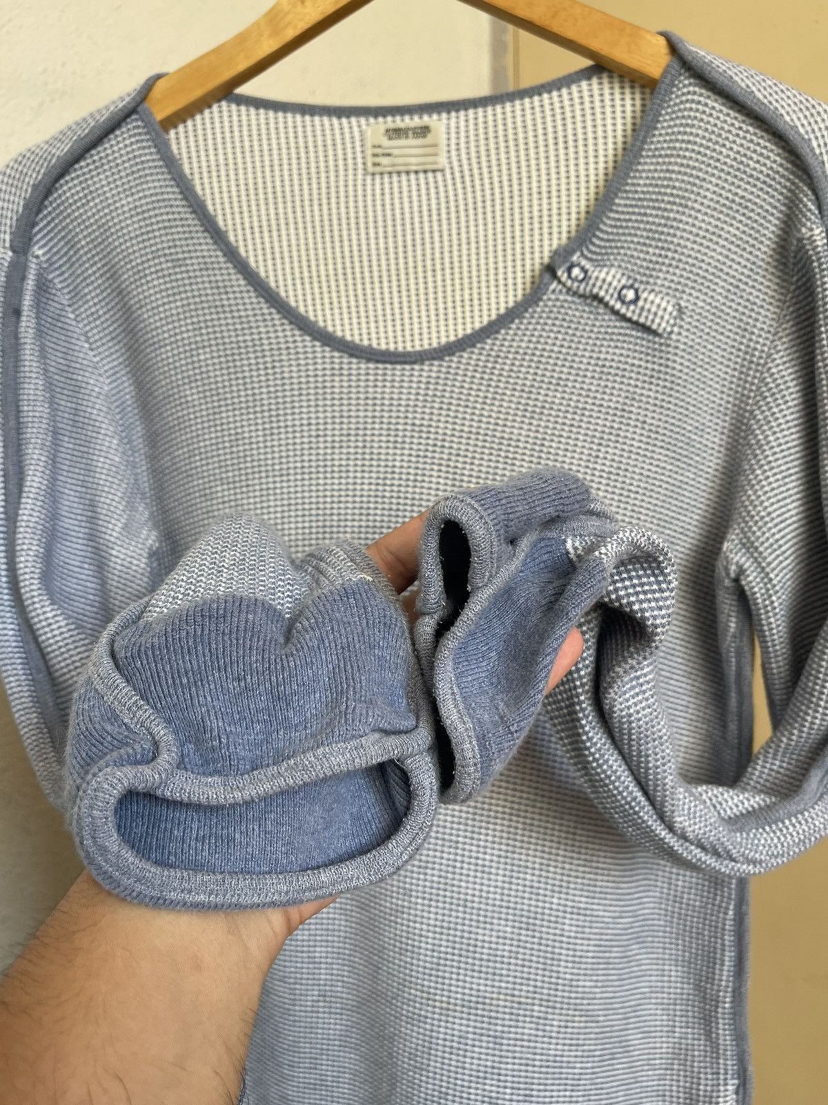 Maison MIHARA YASUHIRO Miharayasuhiro Thermal Knit Longsleeve Adjustable Button Size US S / EU 44-46 / 1 - 5 Thumbnail