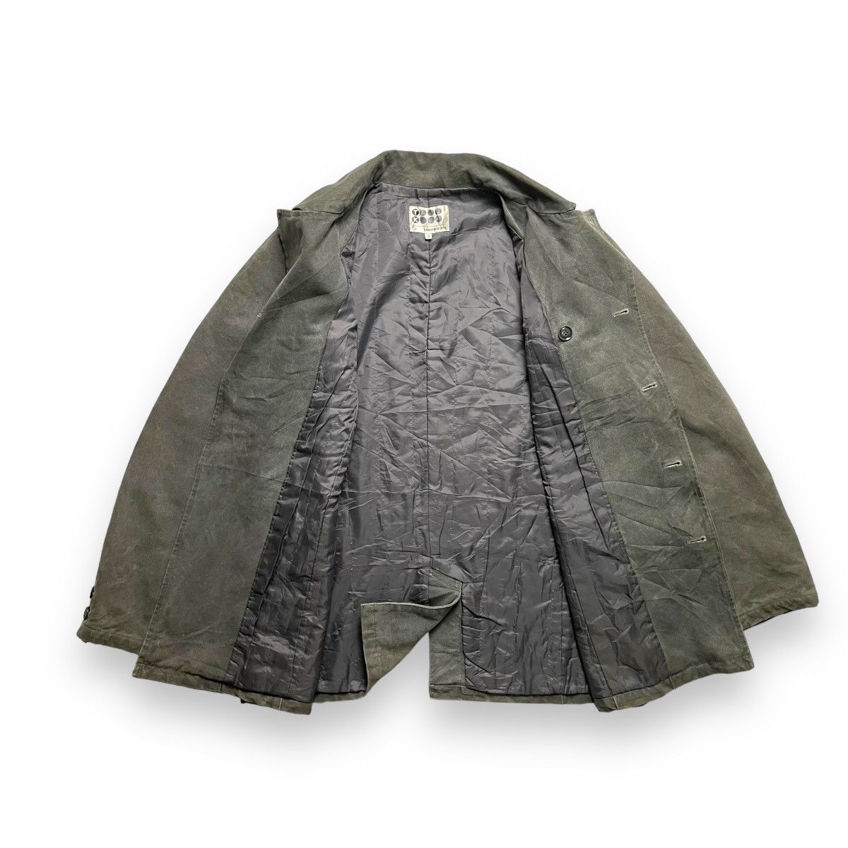 Takeo Kikuchi 🇯🇵 VINTAGE TAKEO KIKUCHI DOUBLE BREASTED BLAZER JACKET Size US L / EU 52-54 / 3 - 4 Thumbnail