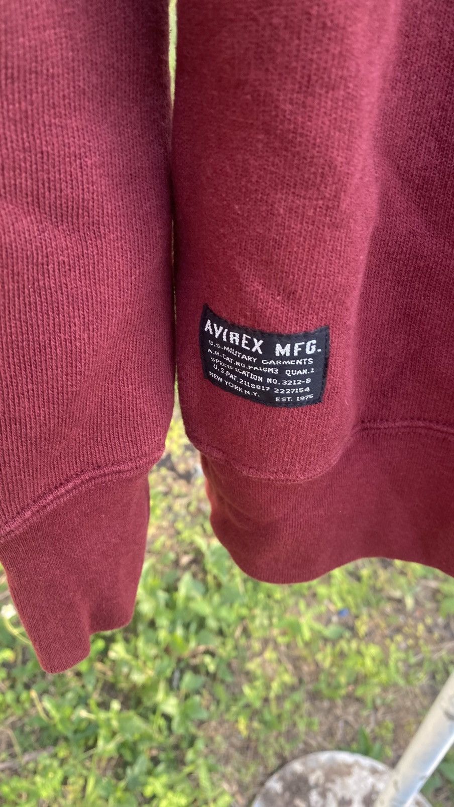 Avirex Avirex NYC sweatshirt with gold yellow text and star graphic Size US XL / EU 56 / 4 - 4 Thumbnail