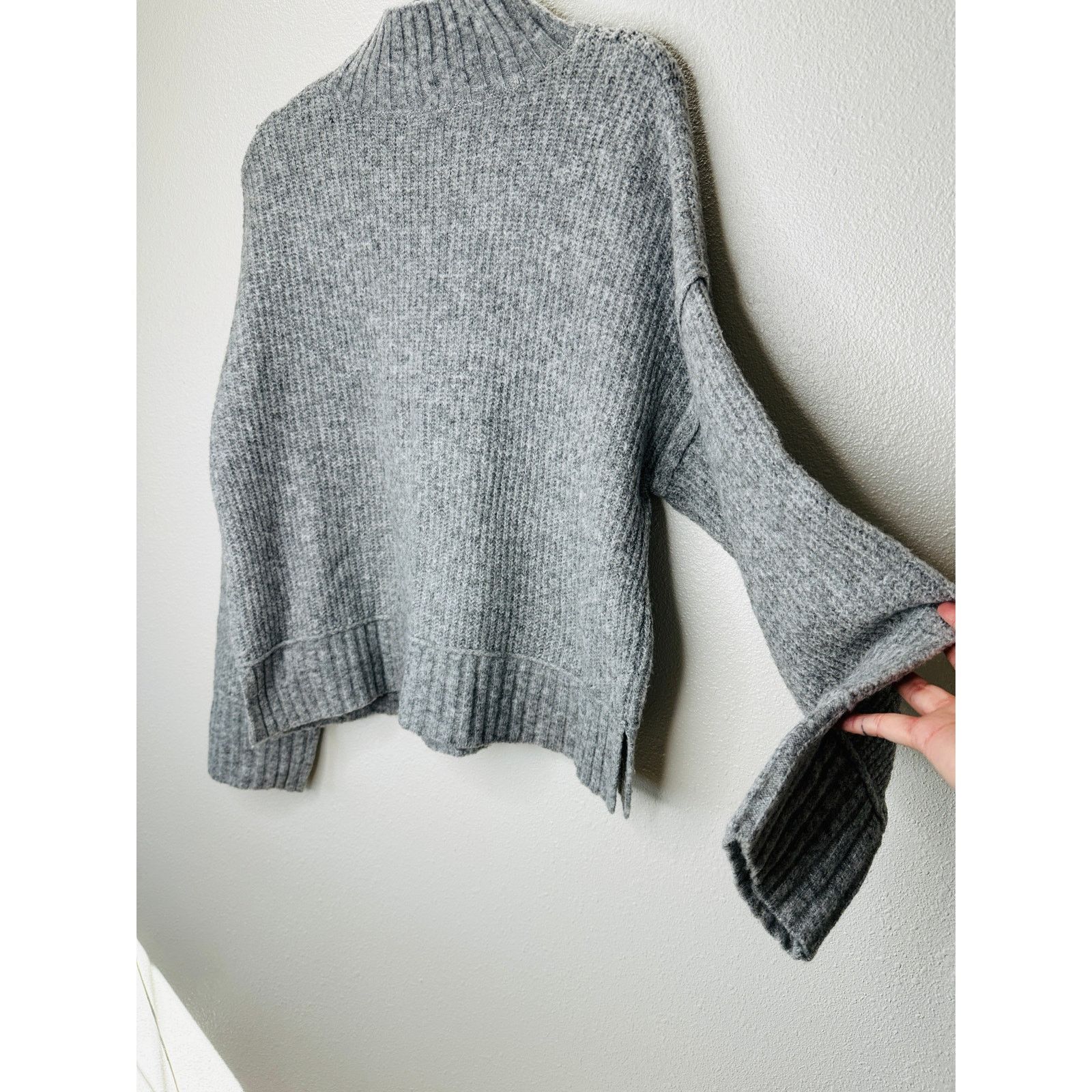 Other The Workshop Gray Keepin It Cozy Boxy Long Sleeve Sweater M Size M / US 6-8 / IT 42-44 - 10 Thumbnail