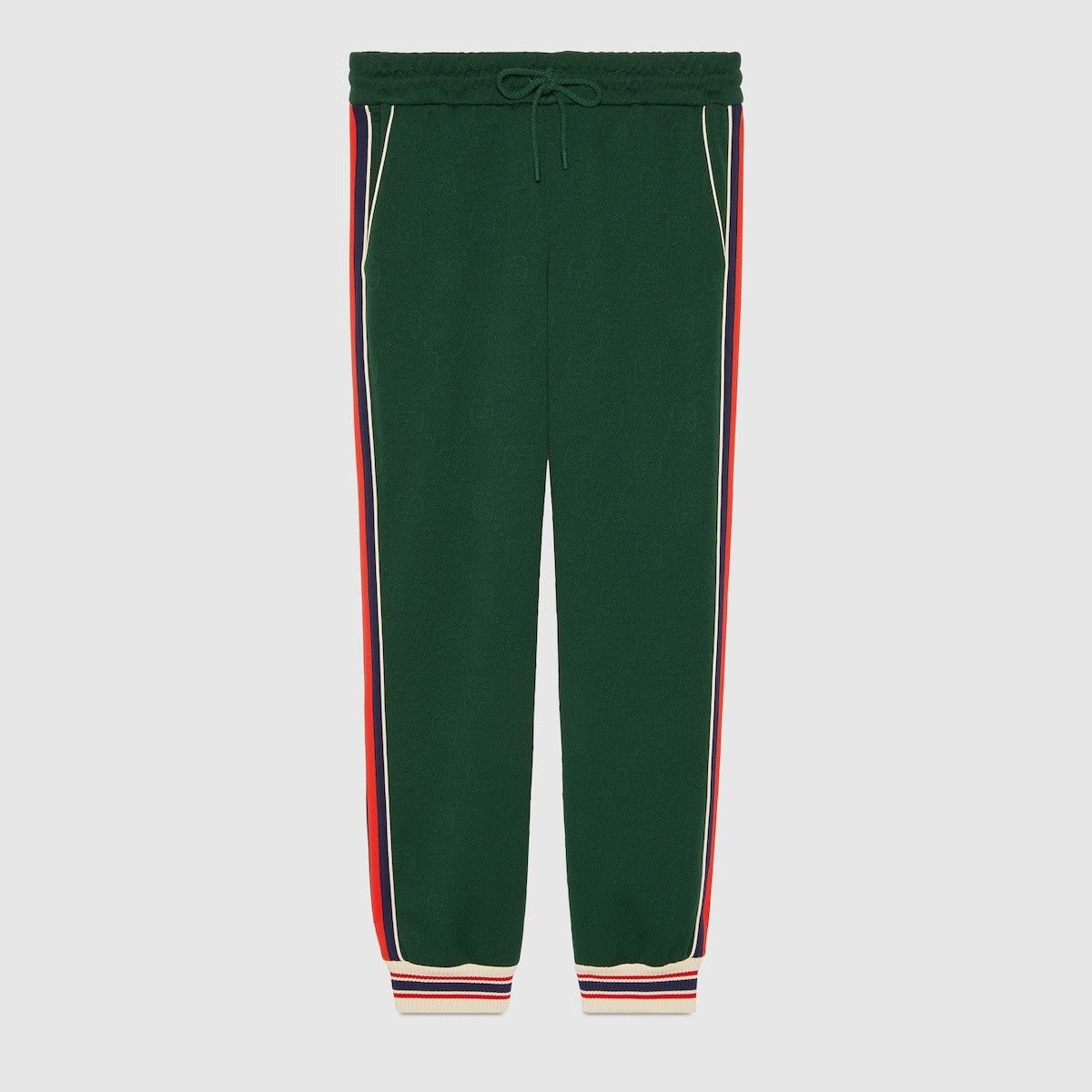 Gucci o1s1wg111025 GG Jacquard Jersey Jogging Pants in Multicolor Size US 30 / EU 46 - 1 Thumbnail