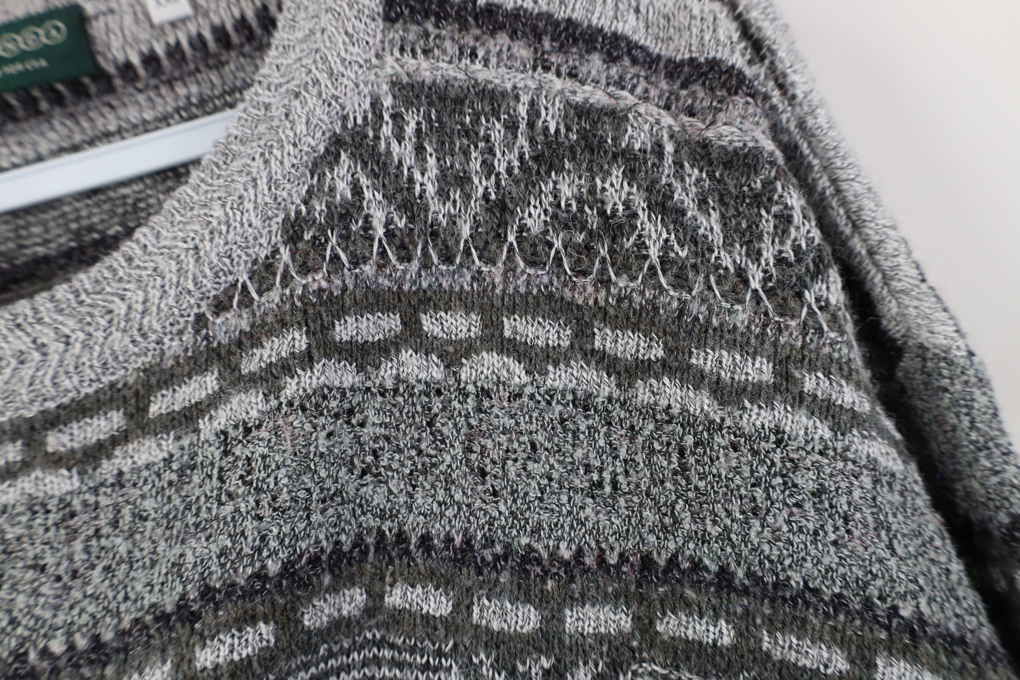 Vintage Vintage 90s Coogi Style Wool Blend Knit Crewneck Sweater Size US XXL / EU 58 / 5 - 7 Thumbnail