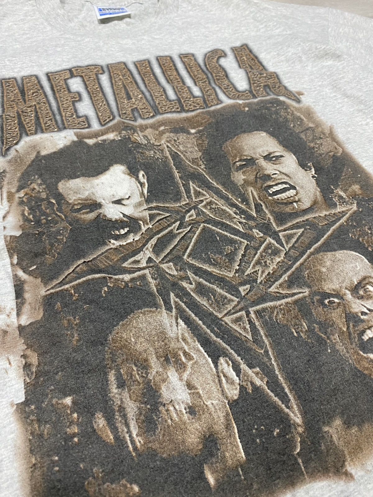 Band Tees Vintage Metallica 1996 “Poor Touring Me” Europe tour tee Size US XL / EU 56 / 4 - 6 Thumbnail