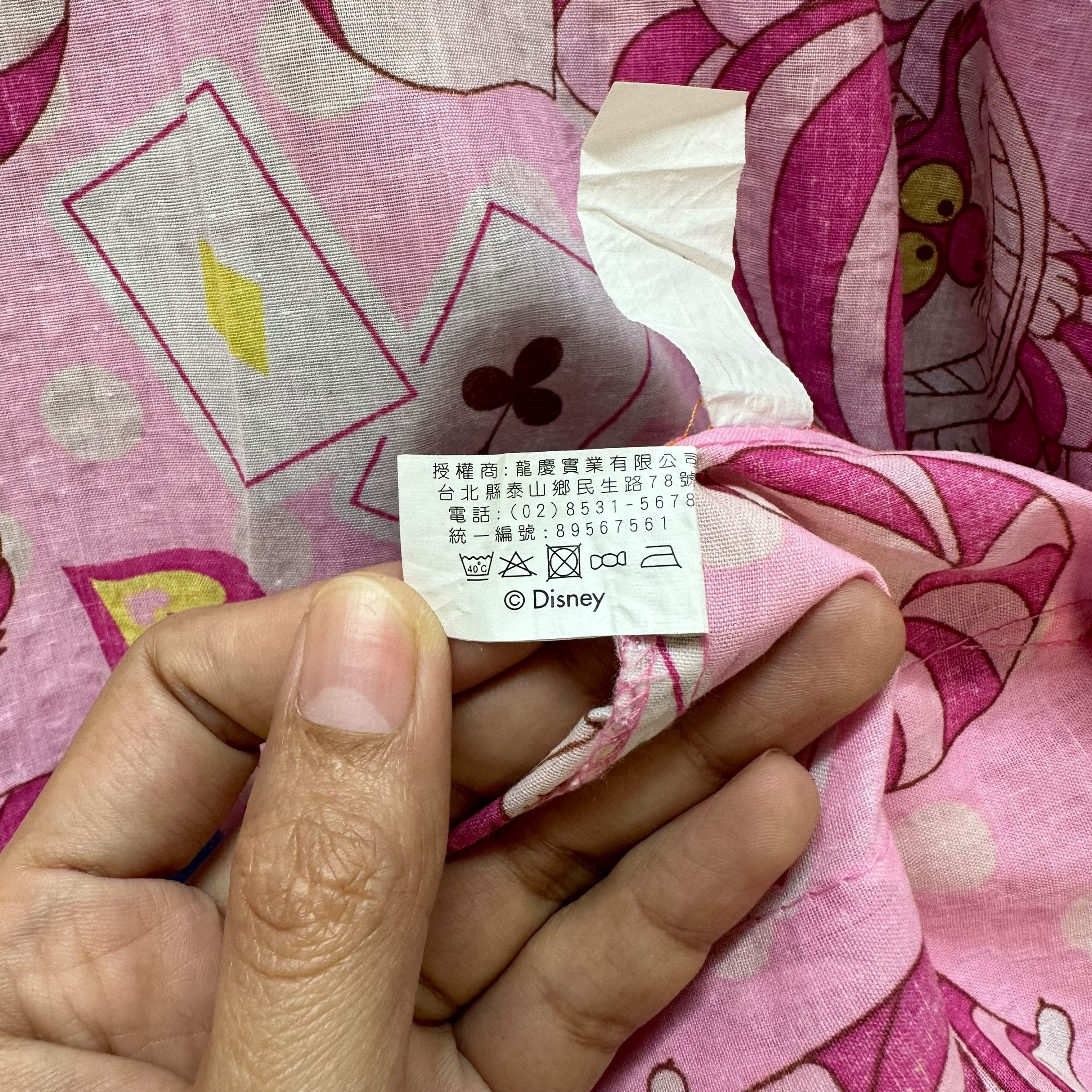 Disney Cheshire Cat Fullprint Pink Kimono Cardigan Jacket #9201-69 Size US L / EU 52-54 / 3 - 10 Thumbnail