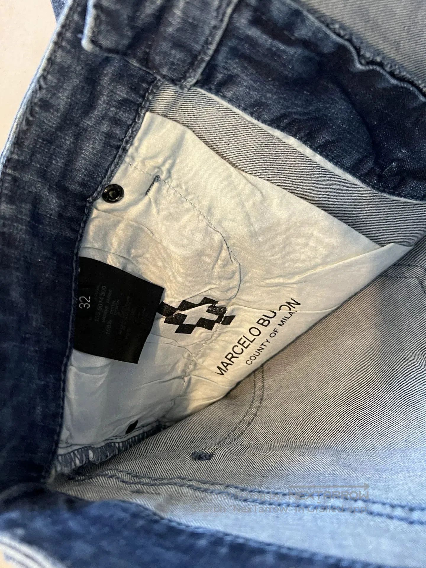 Marcelo Burlon Marcelo Burlon Men's Denim Pants. Size US 36 / EU 52 - 4 Thumbnail