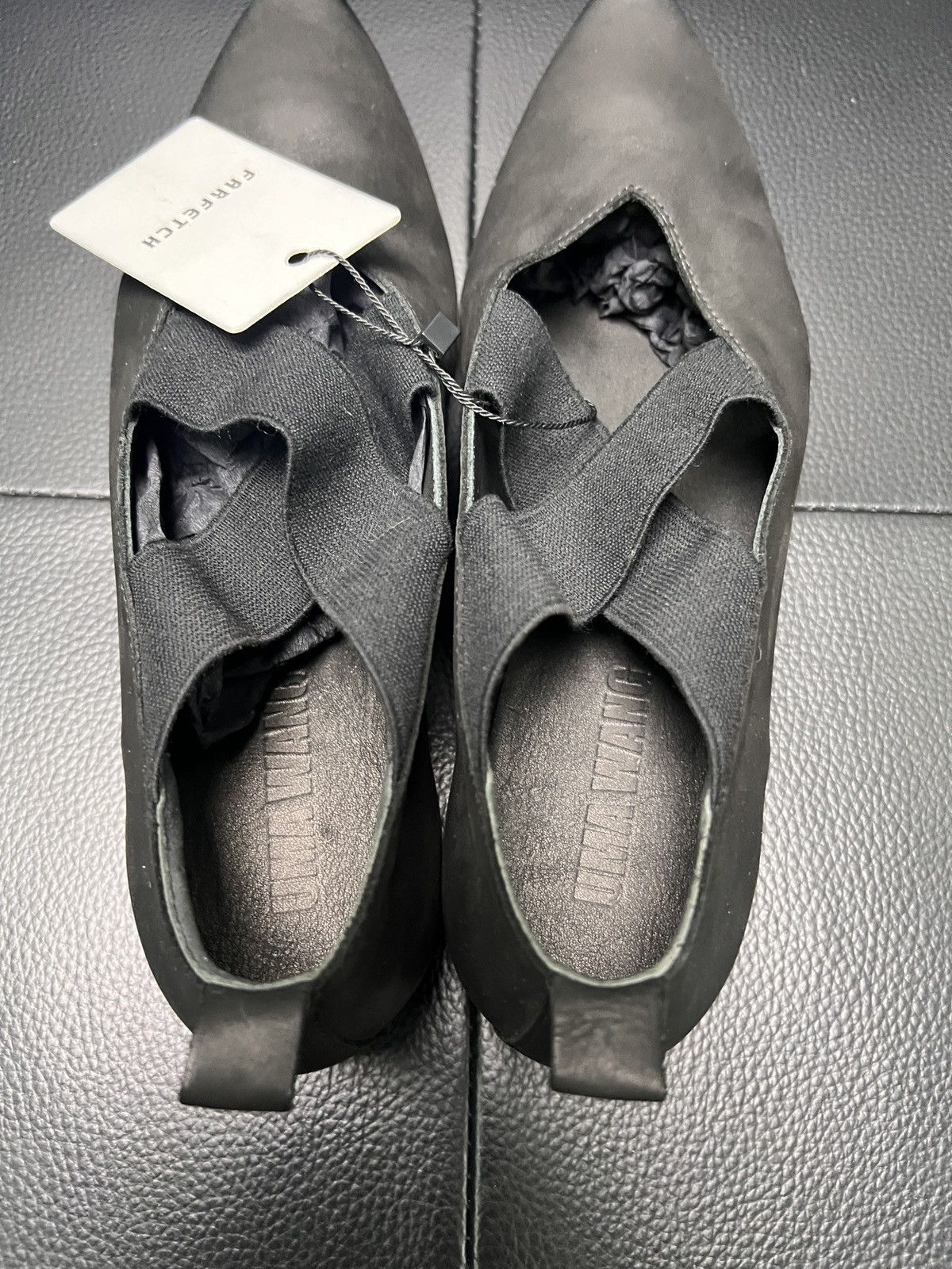Uma Wang Uma Wang Pointed Toe Leather Ballet Flats Size US 9 / IT 39 - 8 Thumbnail