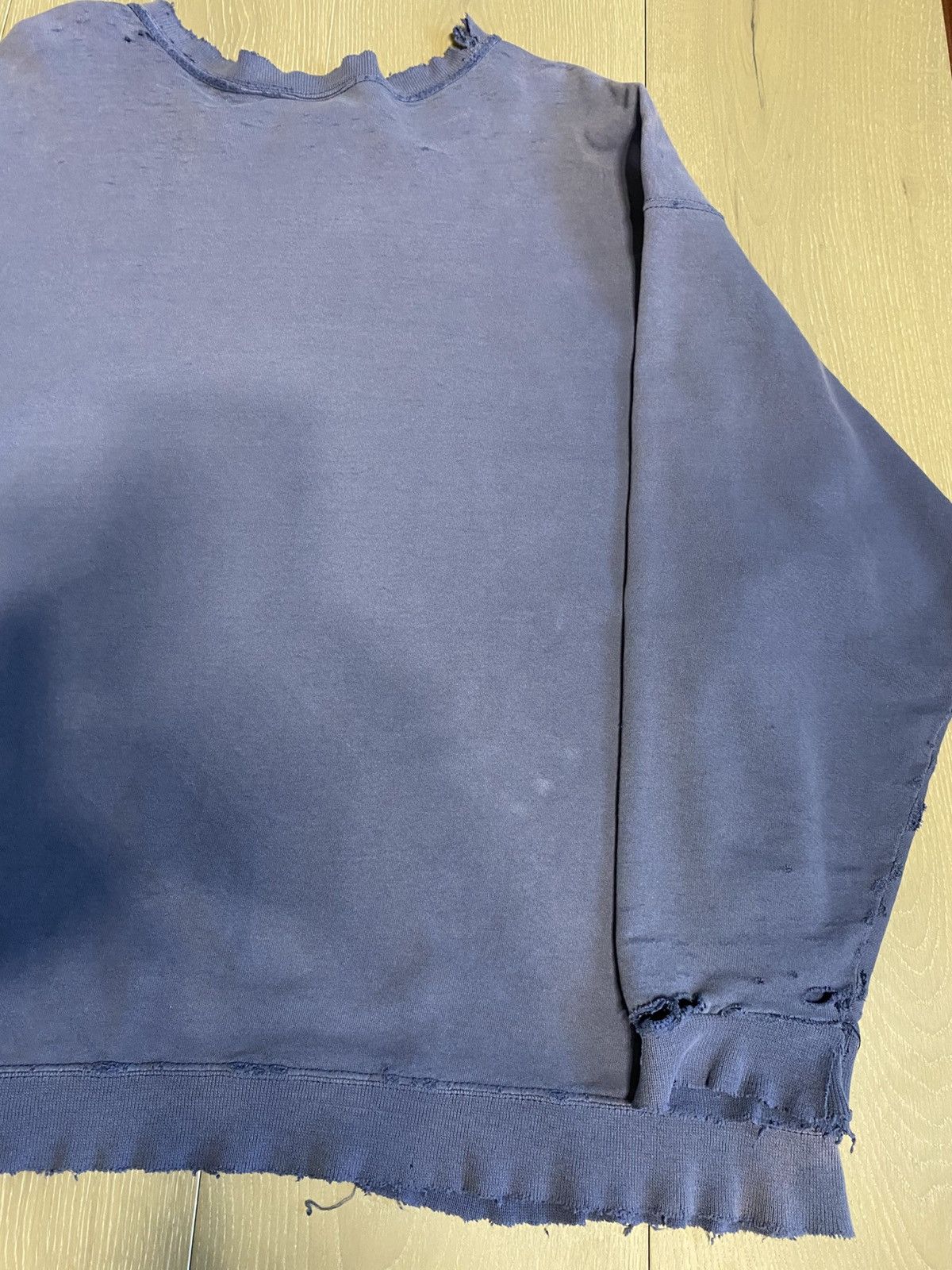 Nike 1990’s Nike Thrashed Crewneck Size US XL / EU 56 / 4 - 4 Thumbnail